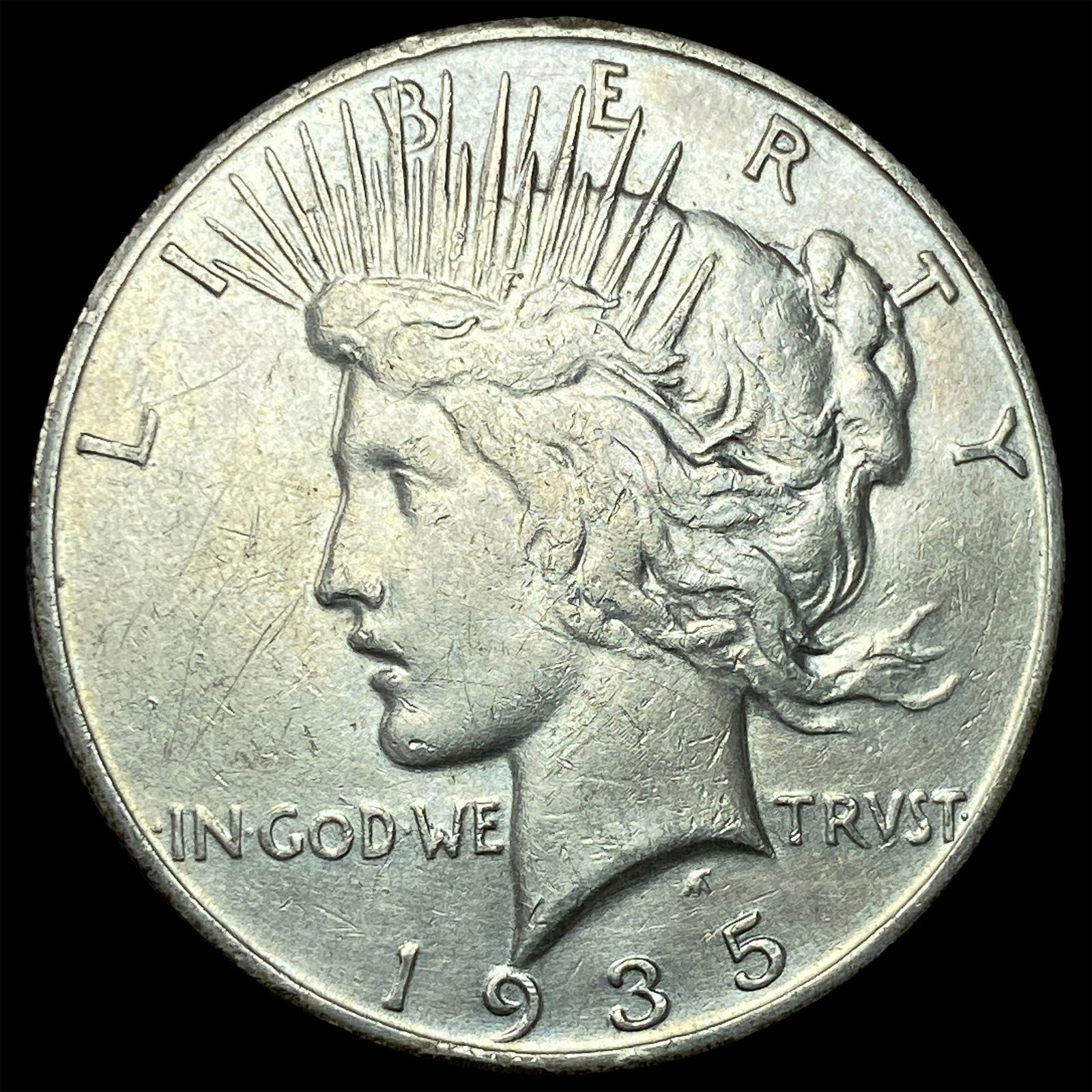 1935 Peace Silver Dollar HIGH GRADE (1 of 2)