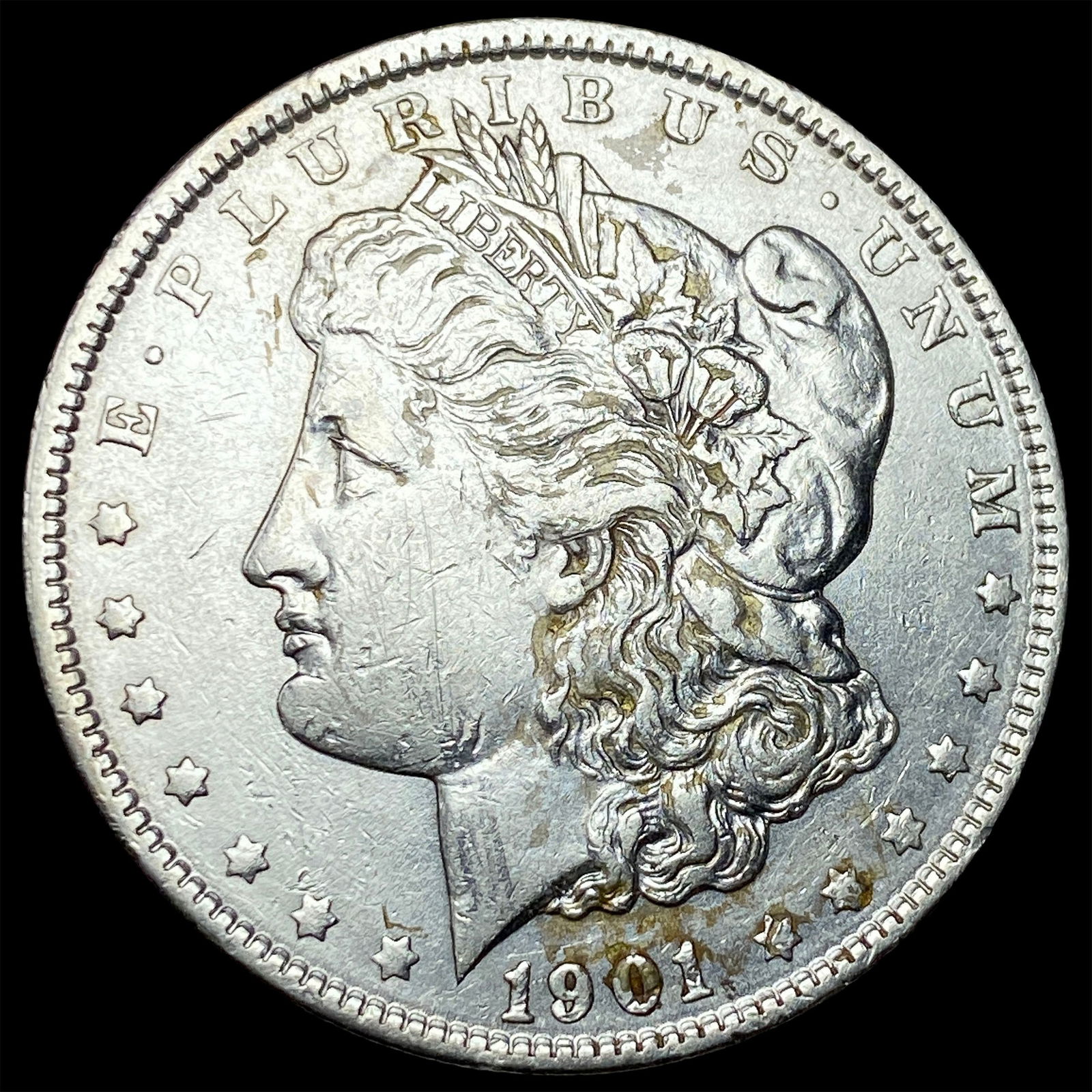 1901 Morgan Silver Dollar CLOSELY UNCIRCULATED (1 of 2)