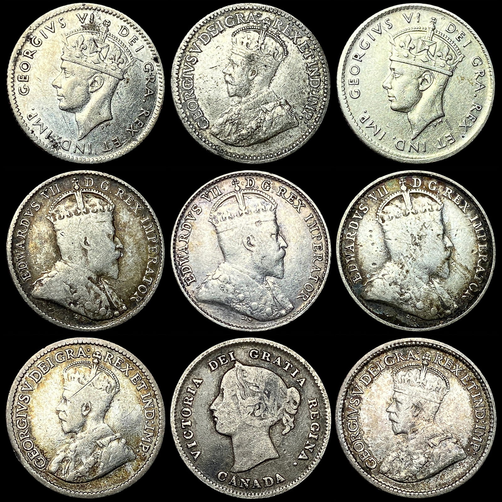 [9]1896-1945 Canada 5 Cents HIGH GRADE (1 of 2)