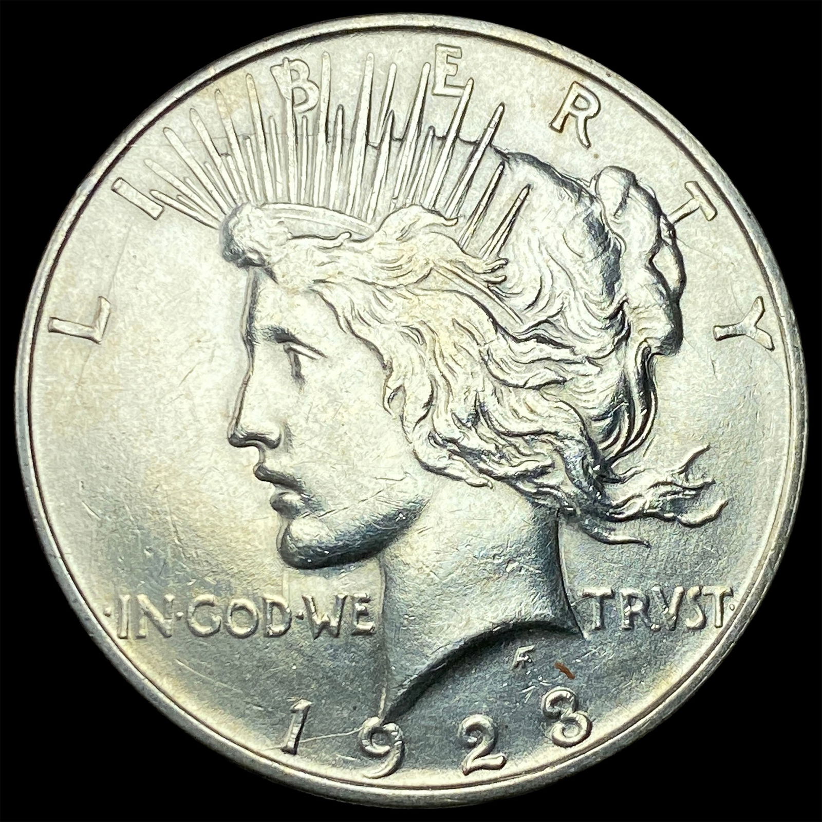 1923 Peace Silver Dollar CLOSELY UNCIRCULATED (1 of 2)