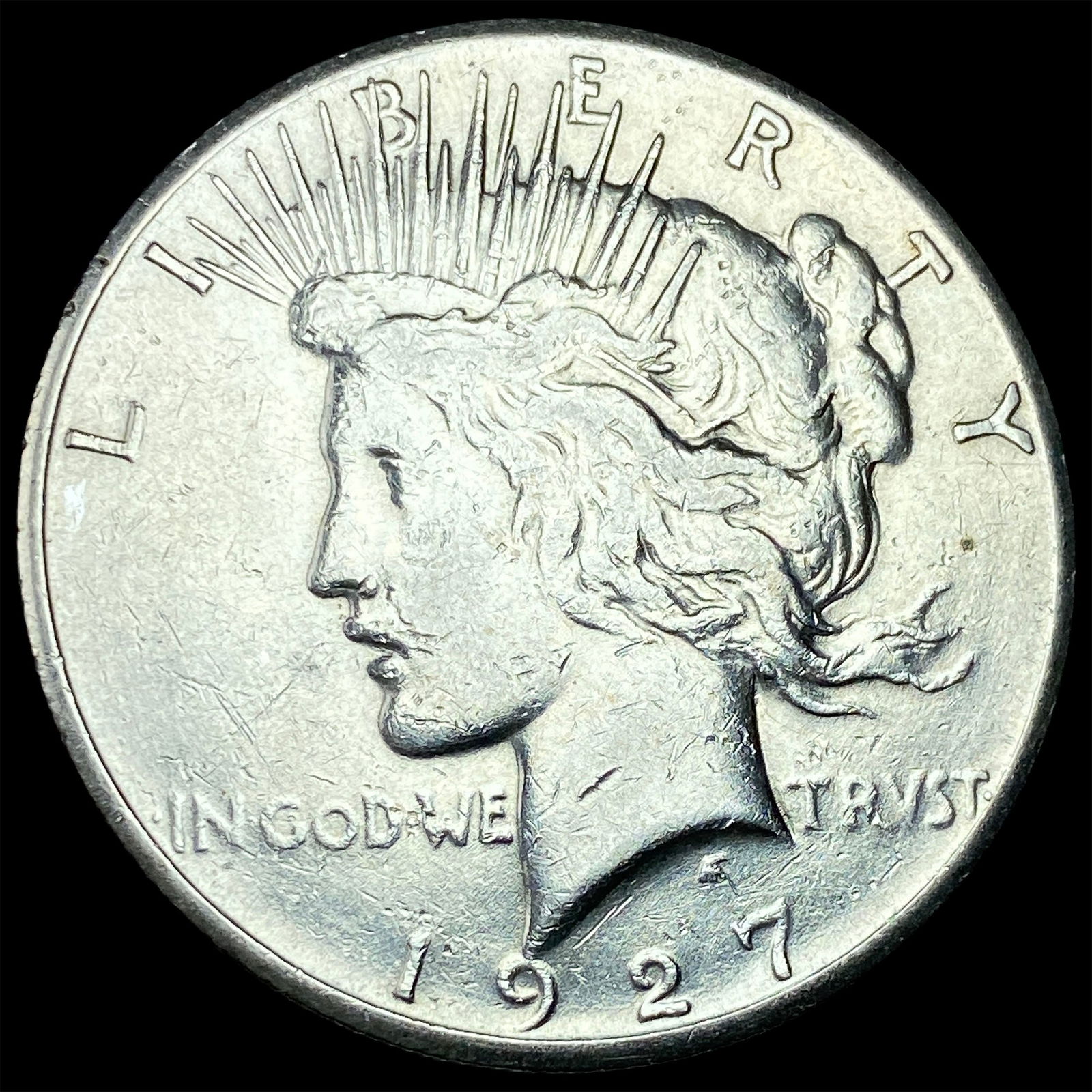 1927 Silver Peace Dollar UNCIRCULATED (1 of 2)