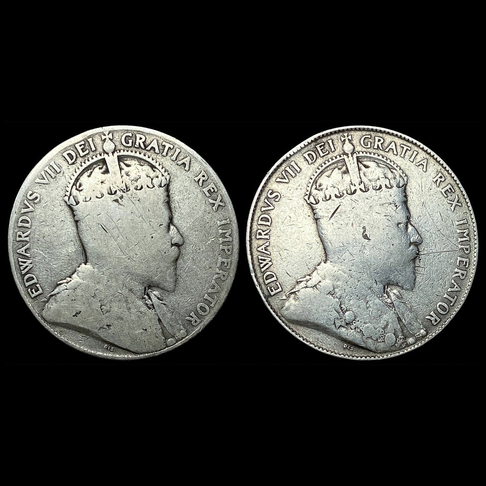 [2]1906/1908 Canada Silver 50 Cents NICELY CIRCULATED (1 of 2)