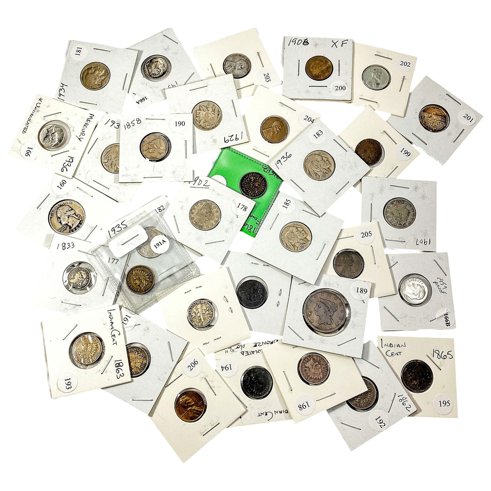 Mixed Dates Various U.S. Coins Lot (1 of 2)