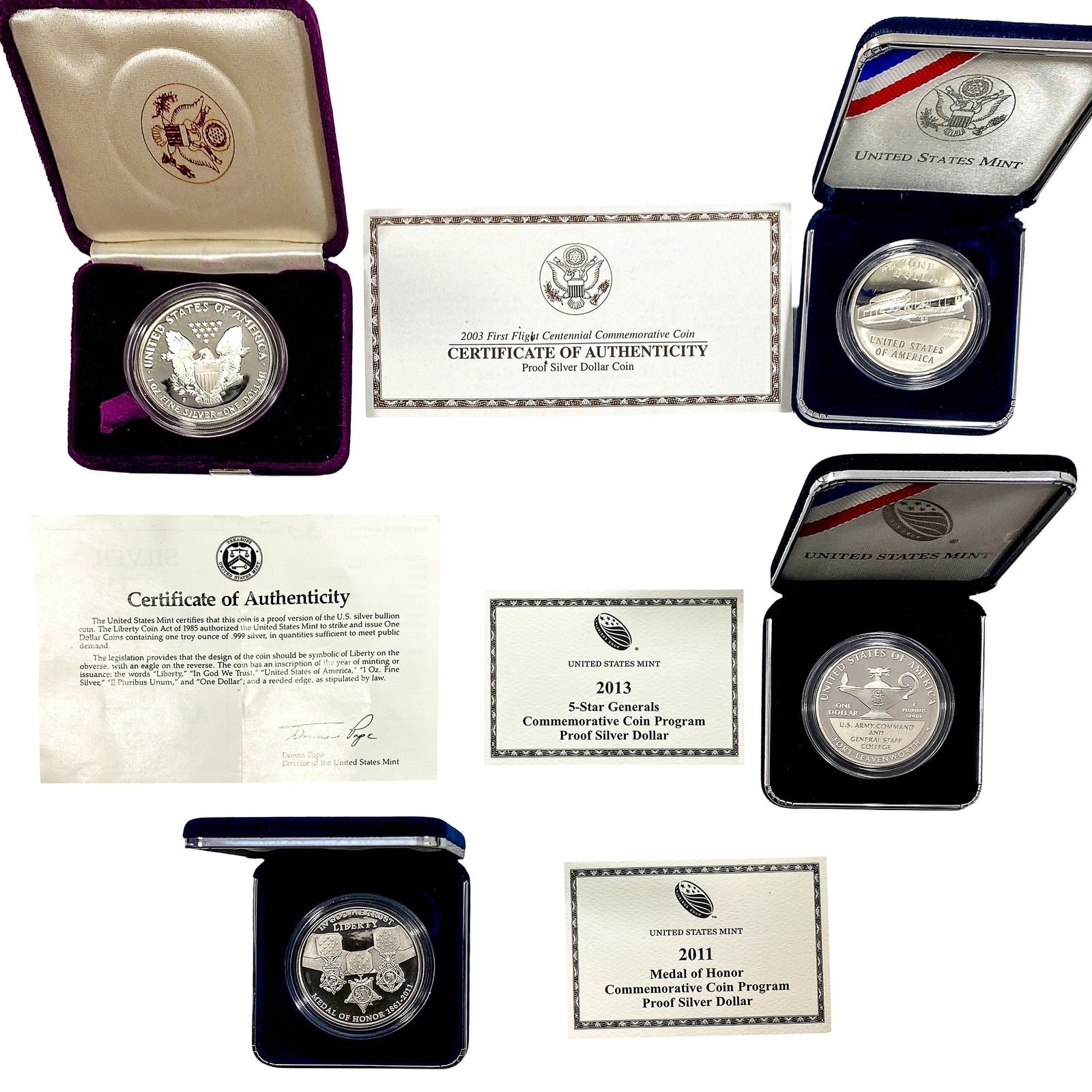 Various Dates Various Silver Coins - 2