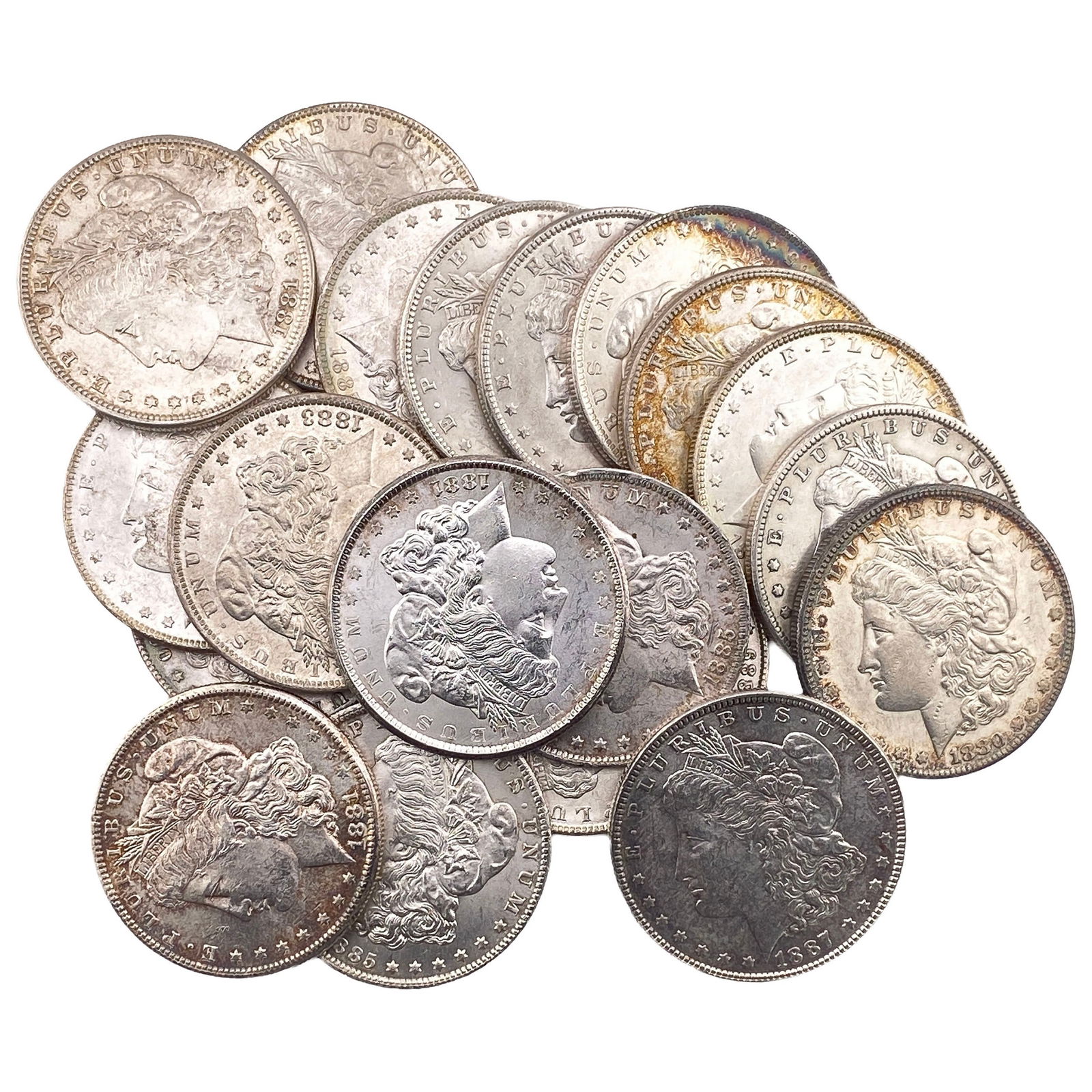 Various Dates Roll of Silver Morgan $1's (1 of 2)