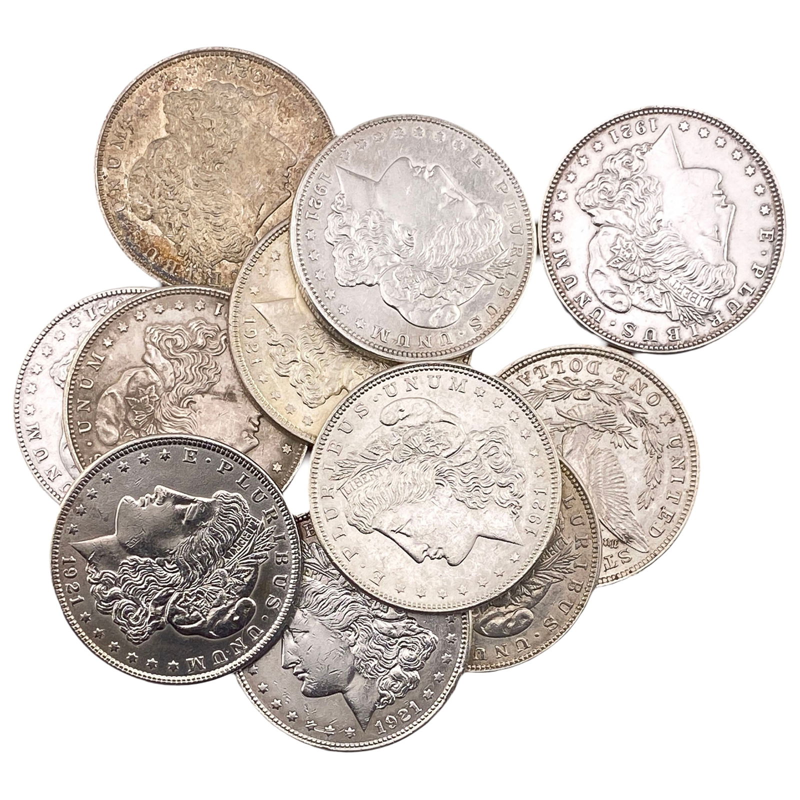 Various Dates Roll of Silver Morgan $1's: Various Dates Roll of Silver Morgan $1's