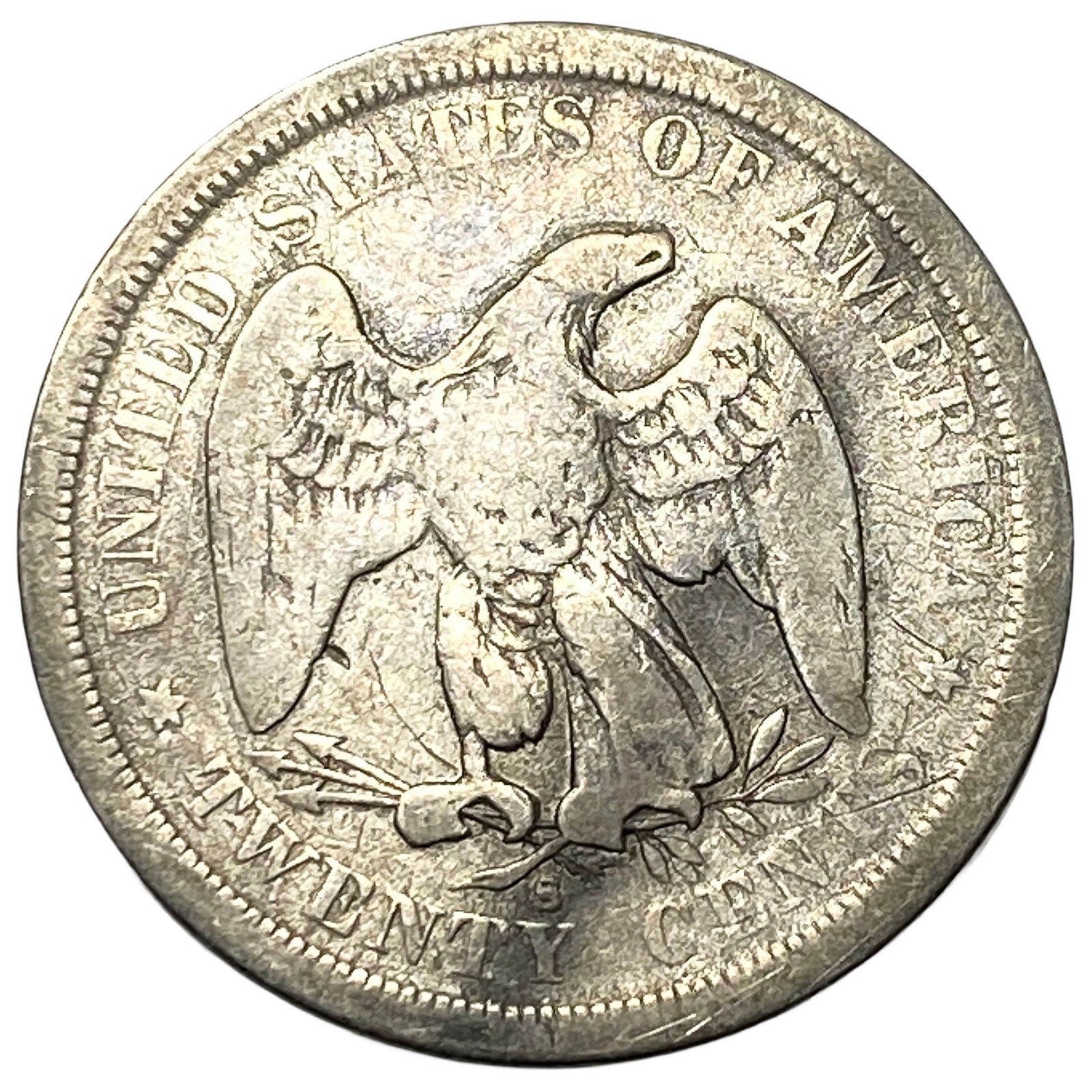 1875-S Twenty Cent Piece - 2