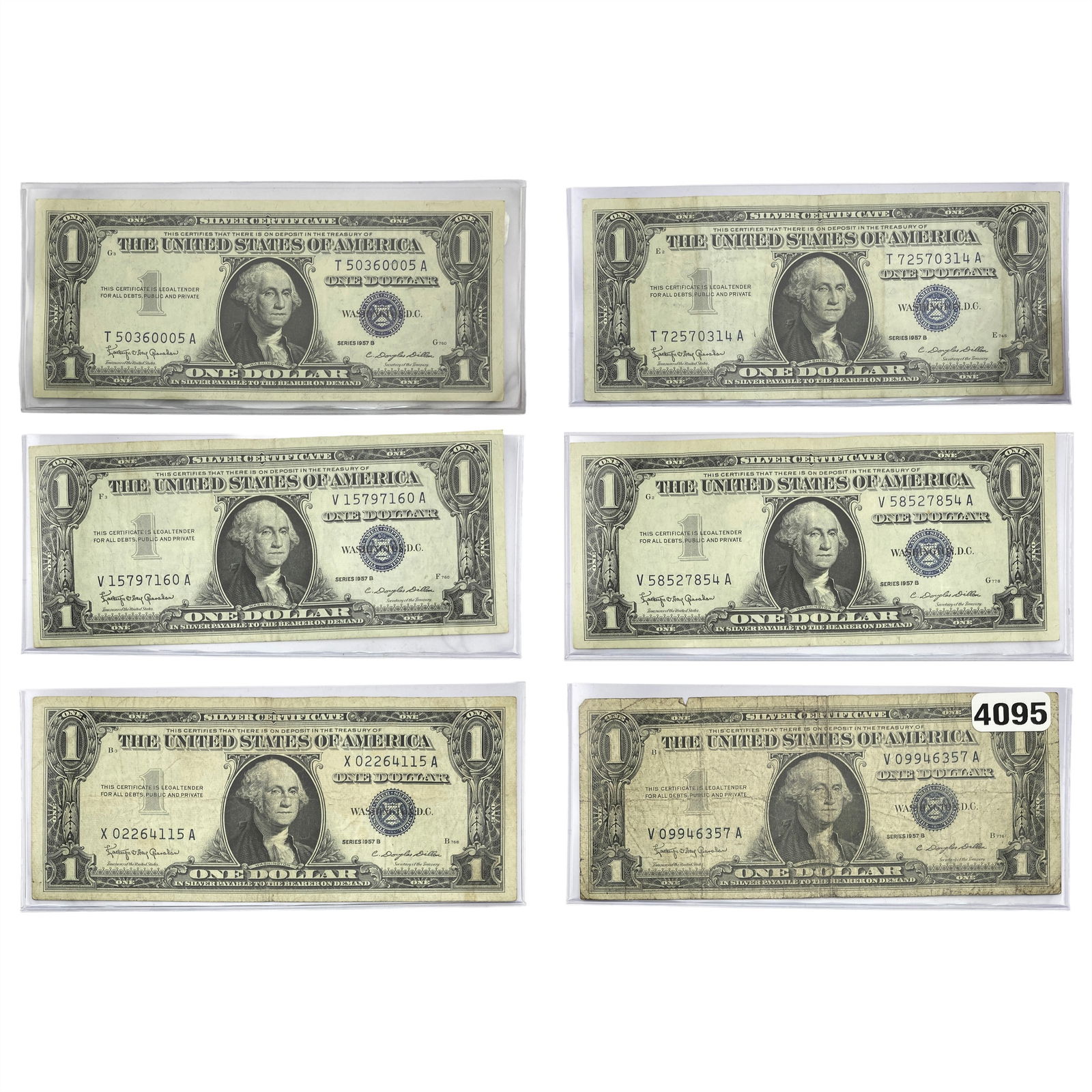 [6]1957 $1 United States SIlver Certificate (1 of 2)