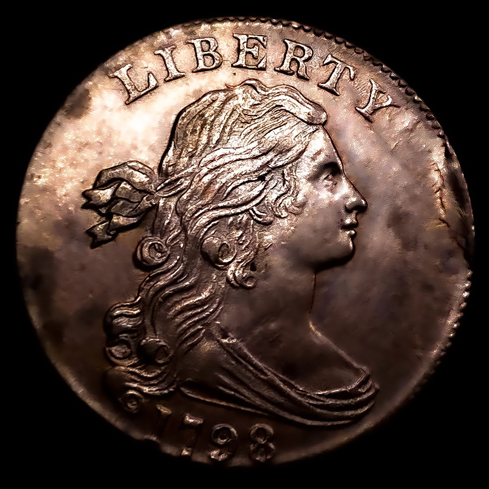 1798 Draped Bust Large Cent (1 of 2)