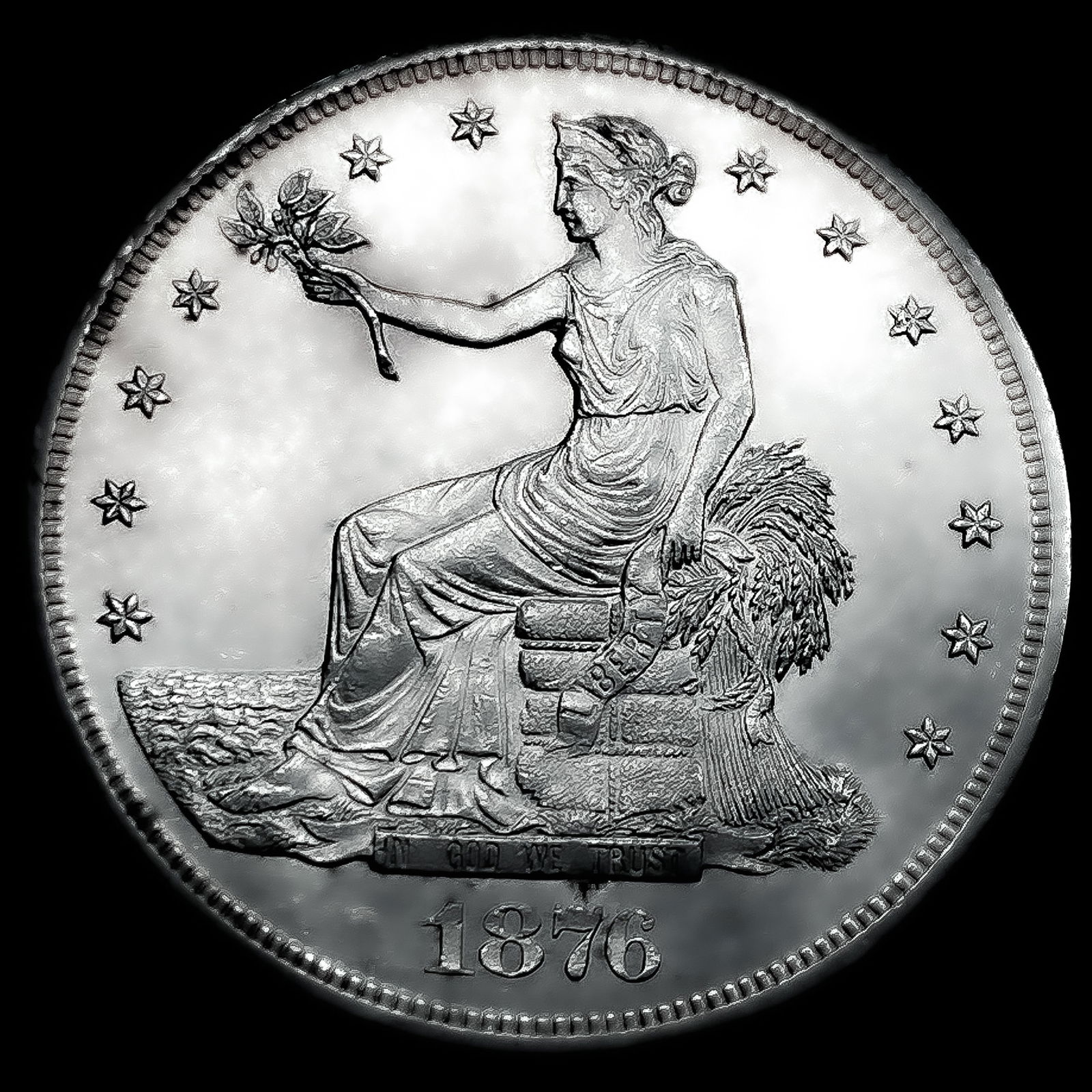 1876-CC Silver Trade Dollar (1 of 2)