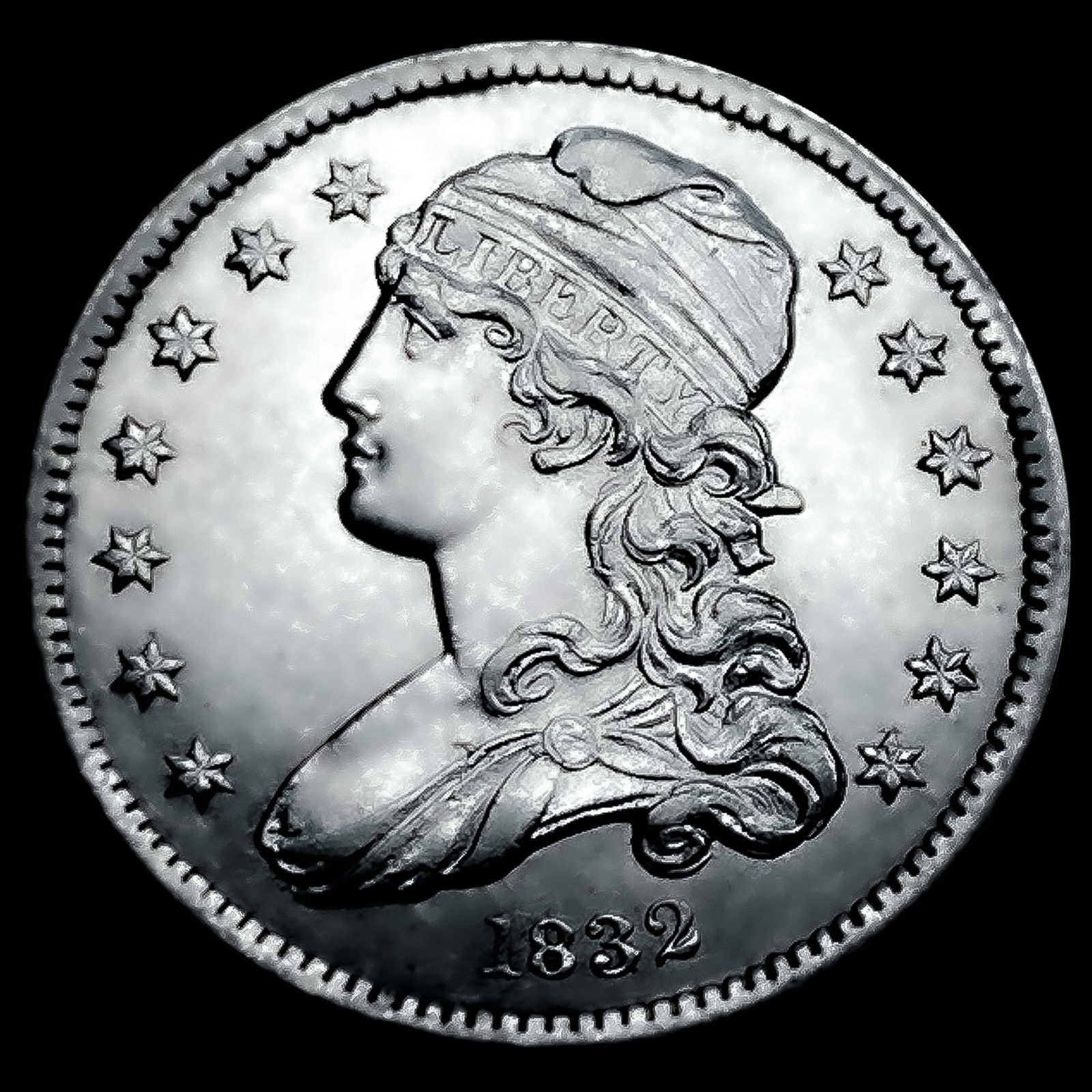 1832 Capped Bust Quarter (1 of 2)