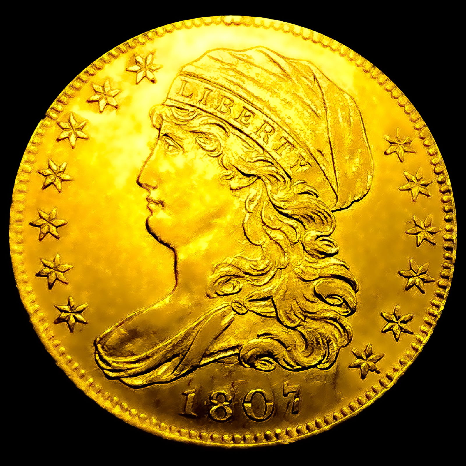 1807 $5 Gold Half Eagle (1 of 2)