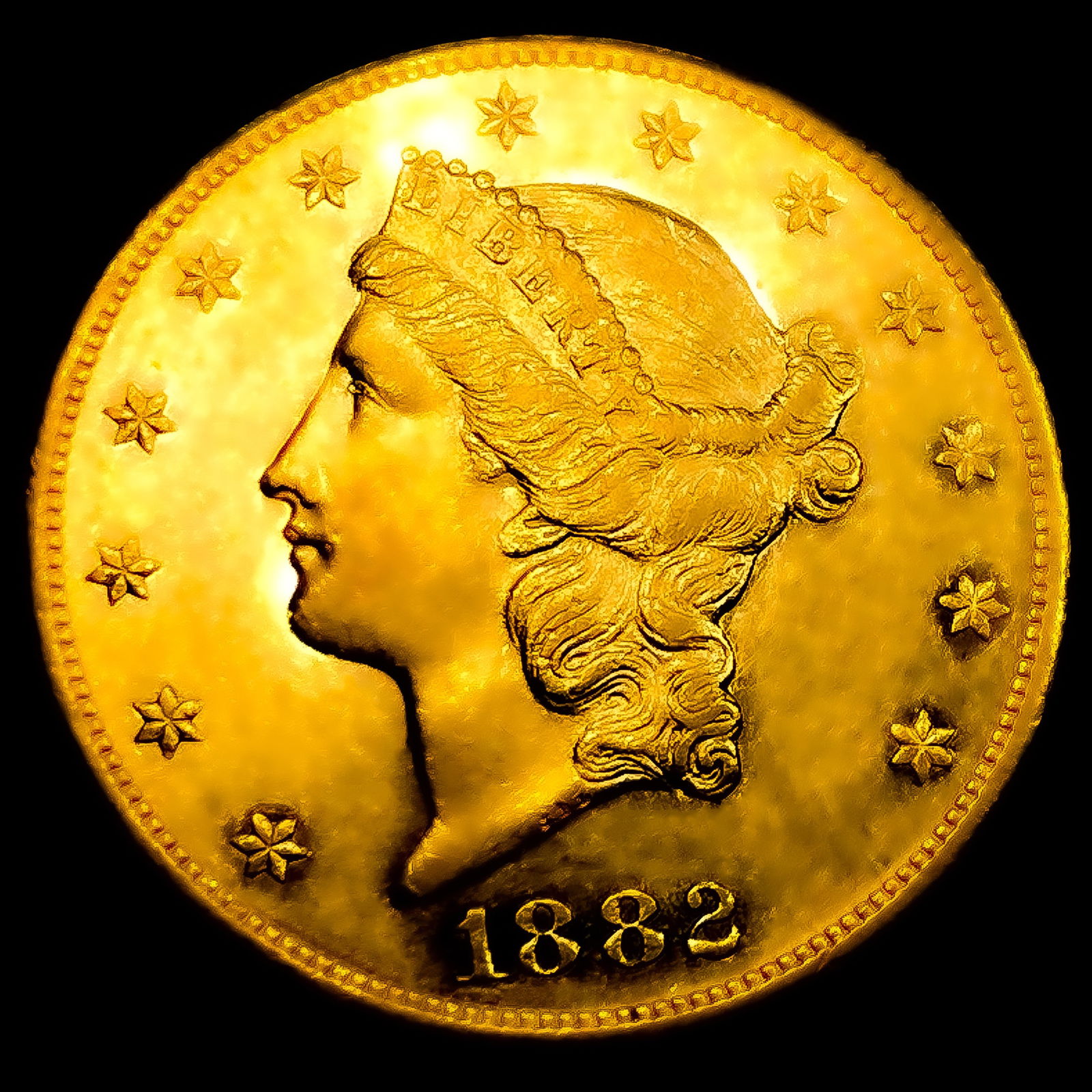 1882-CC $20 Gold Double Eagle (1 of 4)