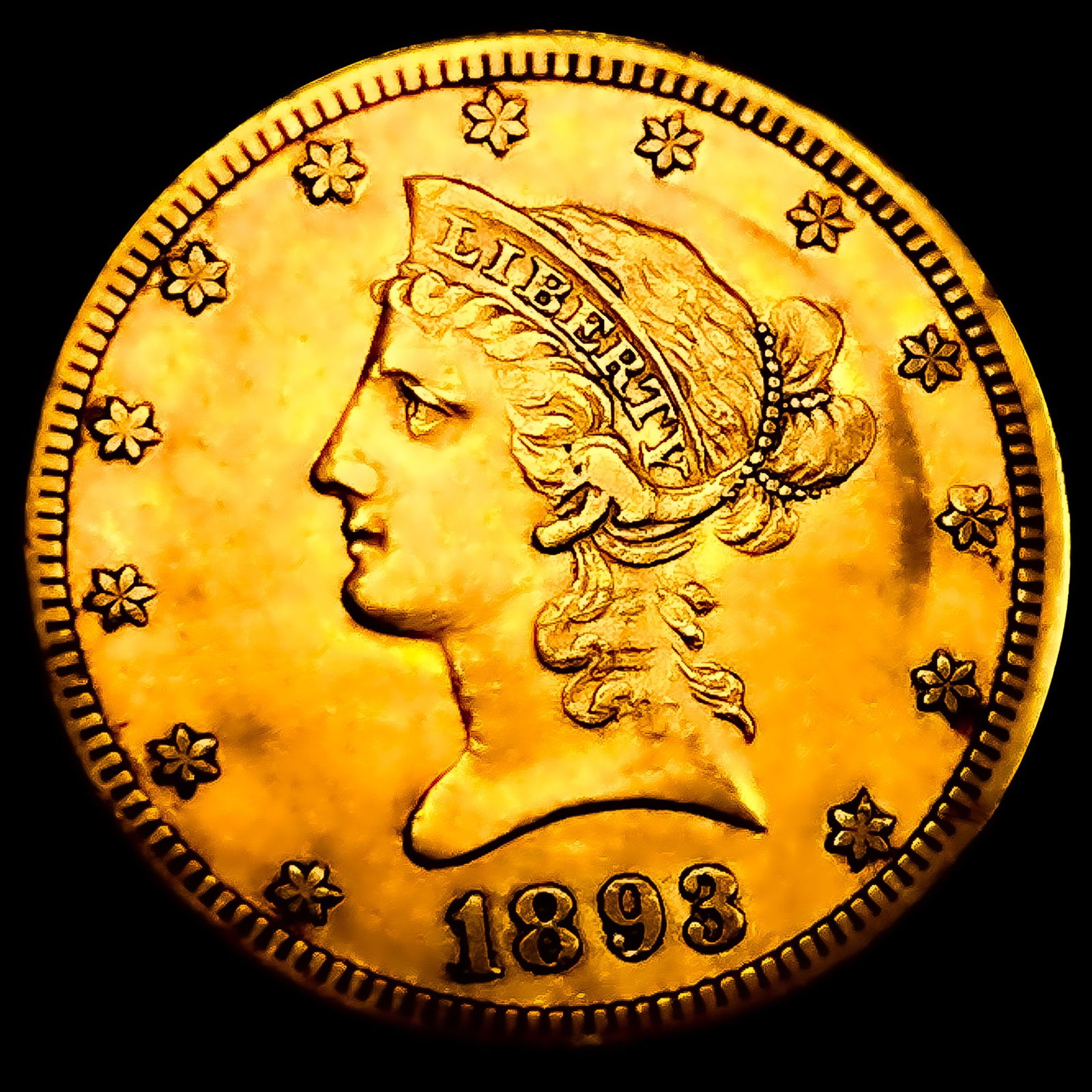 1893-CC $10 Gold Eagle (1 of 2)