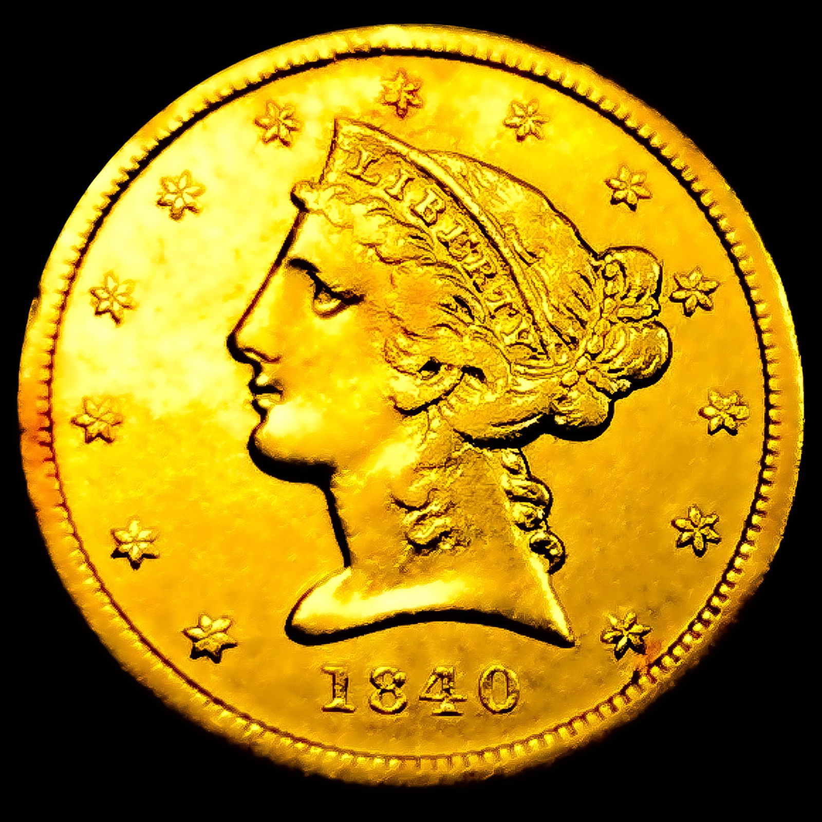 1840-D $5 Gold Half Eagle (1 of 2)