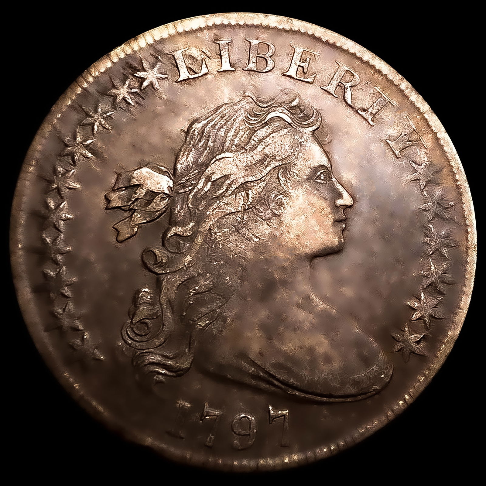 1797 Draped Bust Dollar (1 of 2)