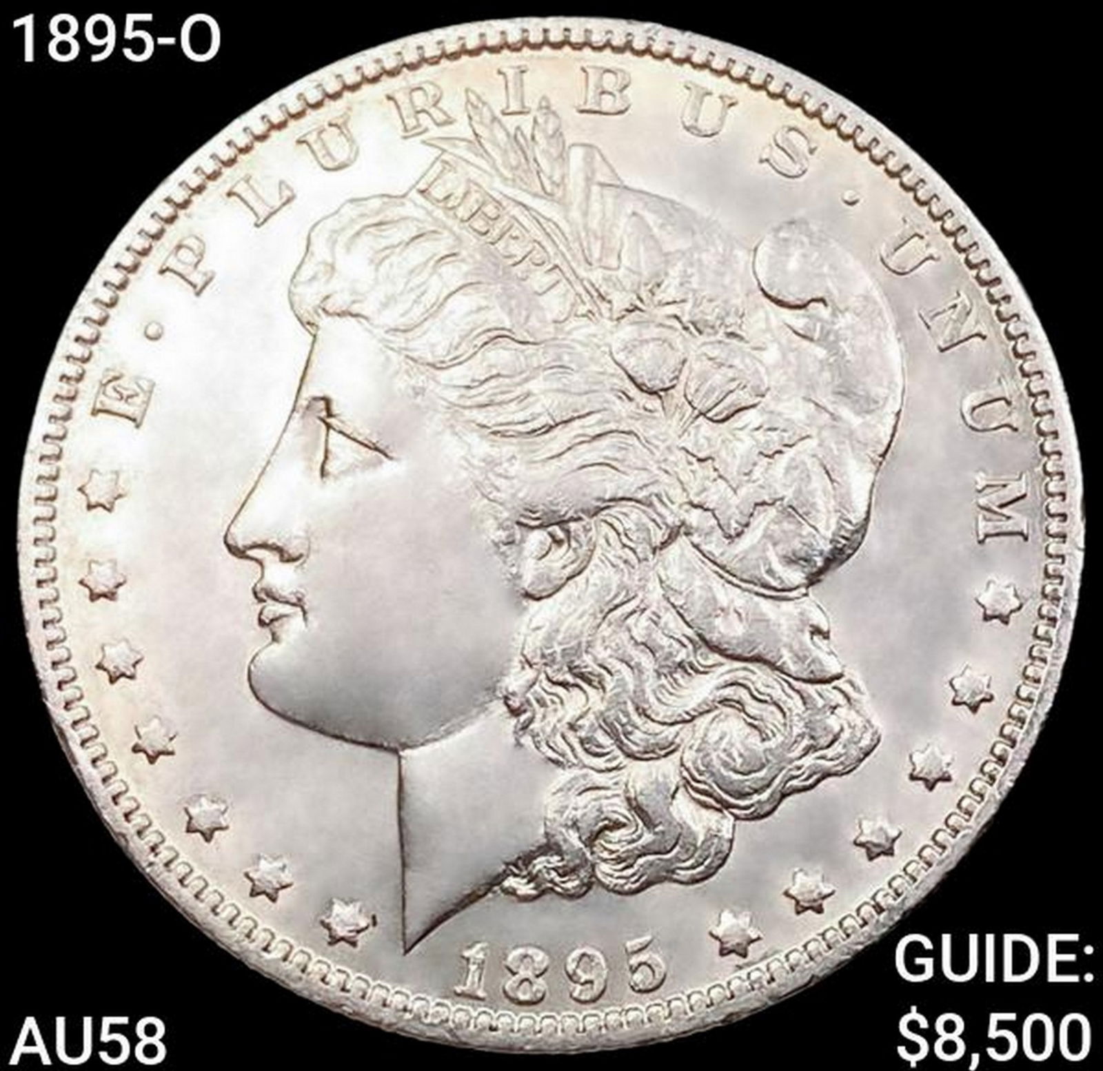 1895-O Morgan Silver Dollar CHOICE AU (1 of 2)