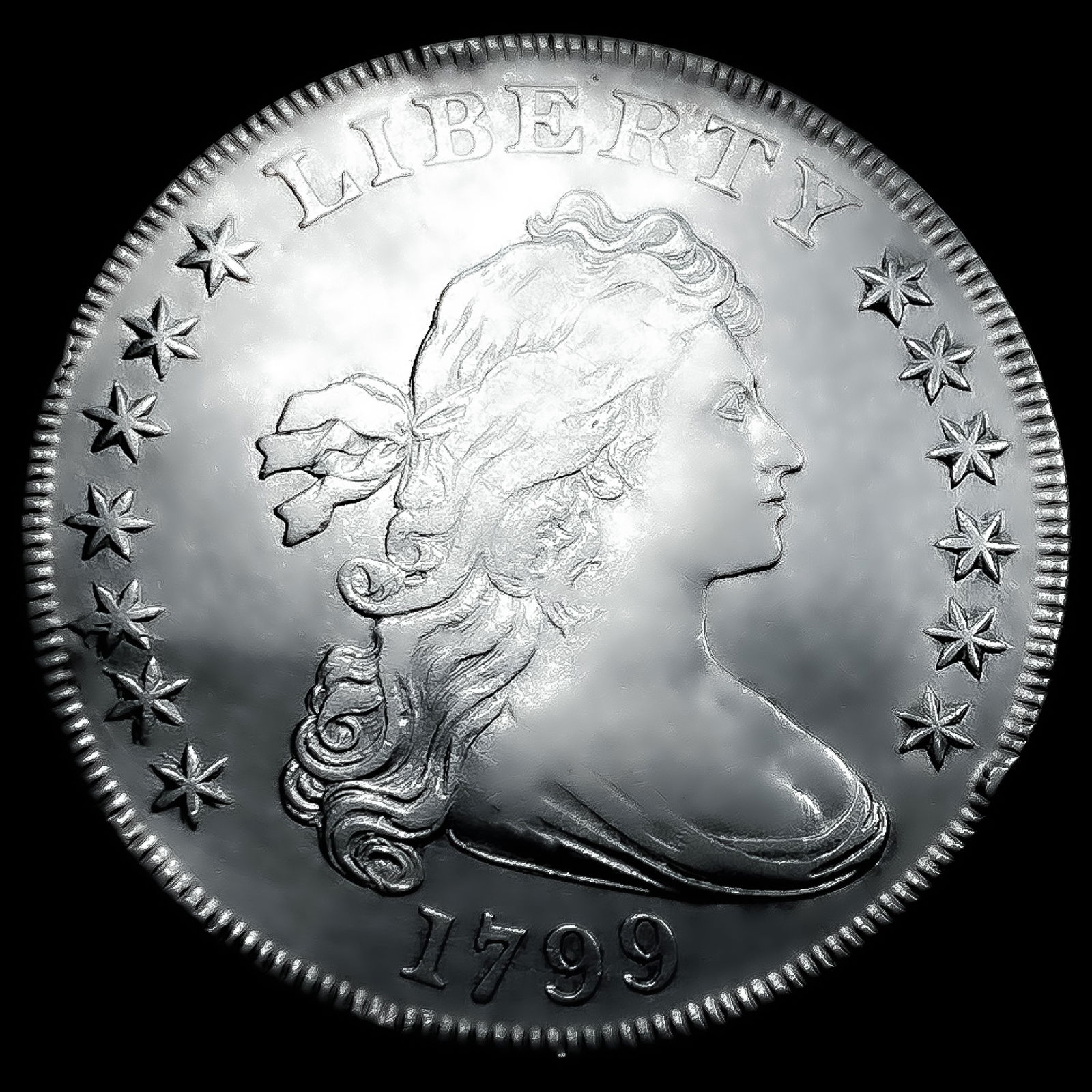 1799 Draped Bust Dollar (1 of 2)