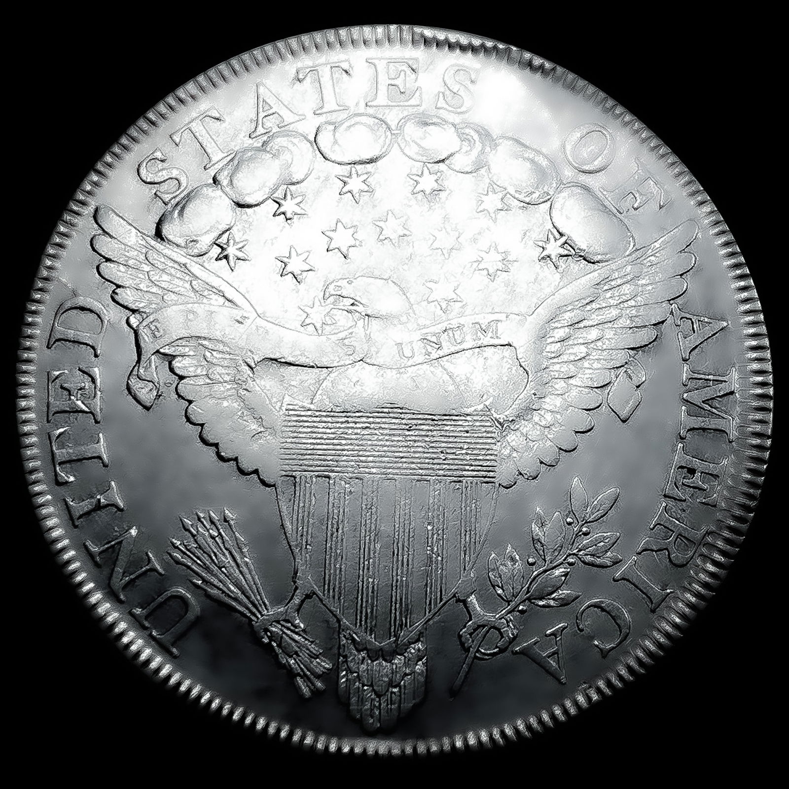 1799 Draped Bust Dollar CLOSELY UNCIRCULATED - 2