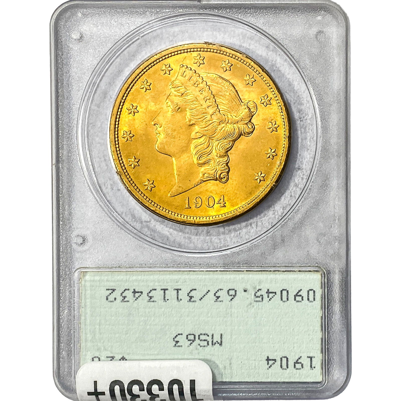 1904 $20 Gold Double Eagle PCGS MS63 (1 of 2)