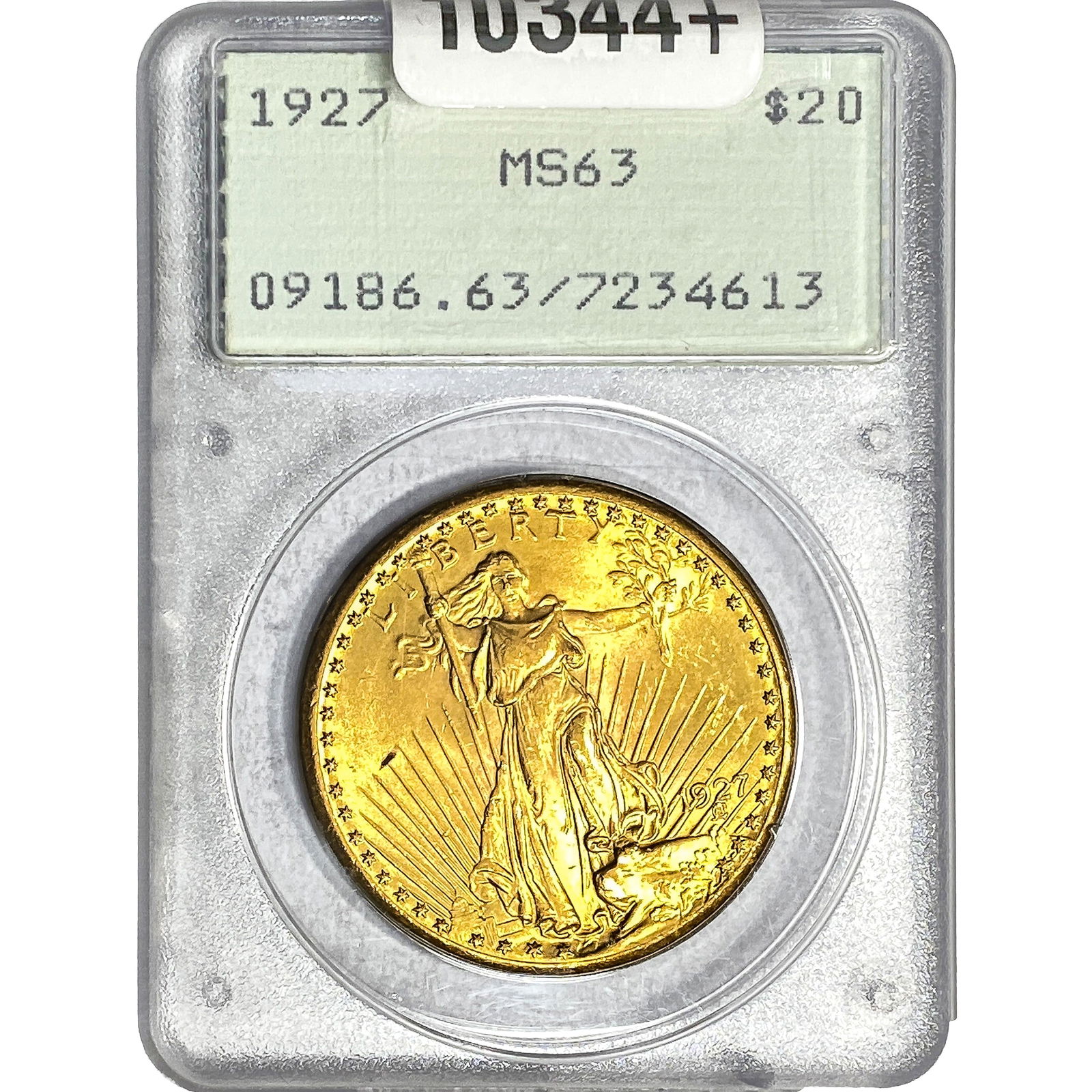 1927 $20 Gold Double Eagle PCGS MS63 (1 of 2)