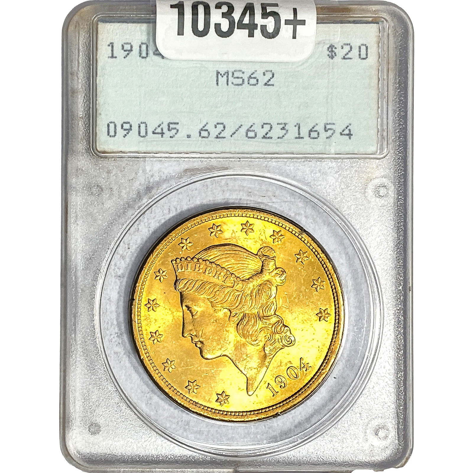1904 $20 Gold Double Eagle PCGS MS62 (1 of 2)