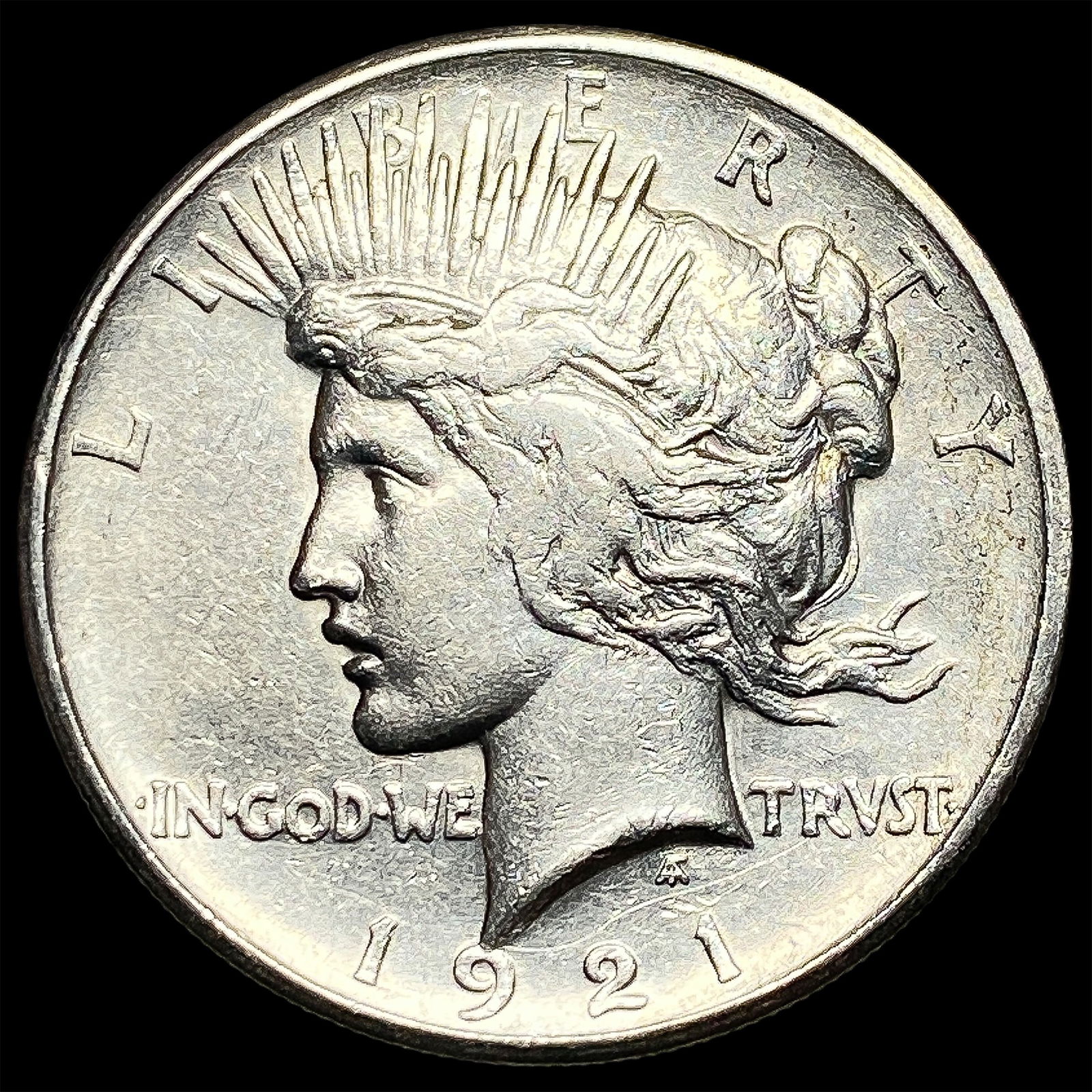 1921 Silver Peace Dollar CLOSELY UNCIRCULATED (1 of 2)