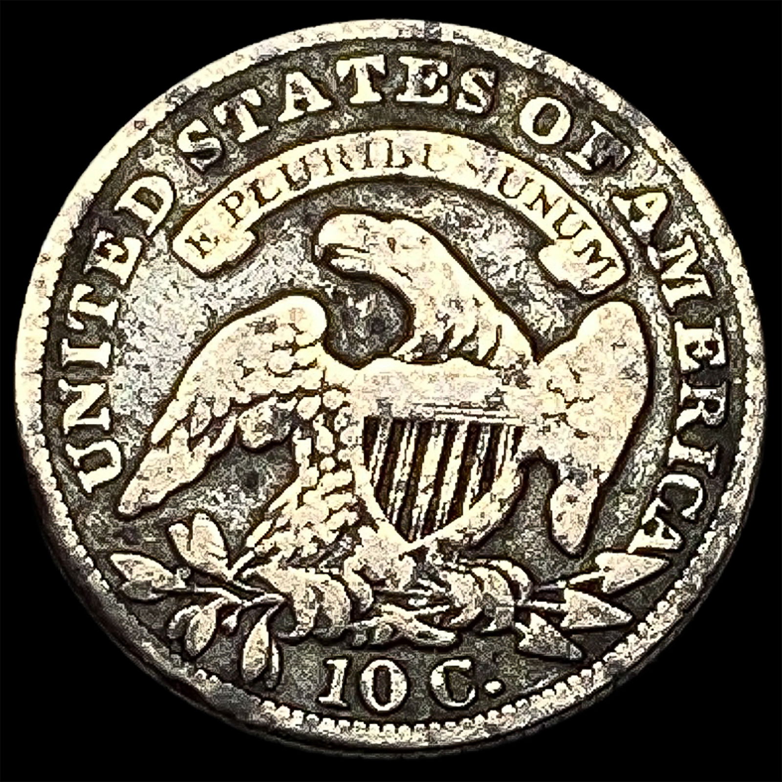 1834 Capped Bust Dime HIGH GRADE - 2
