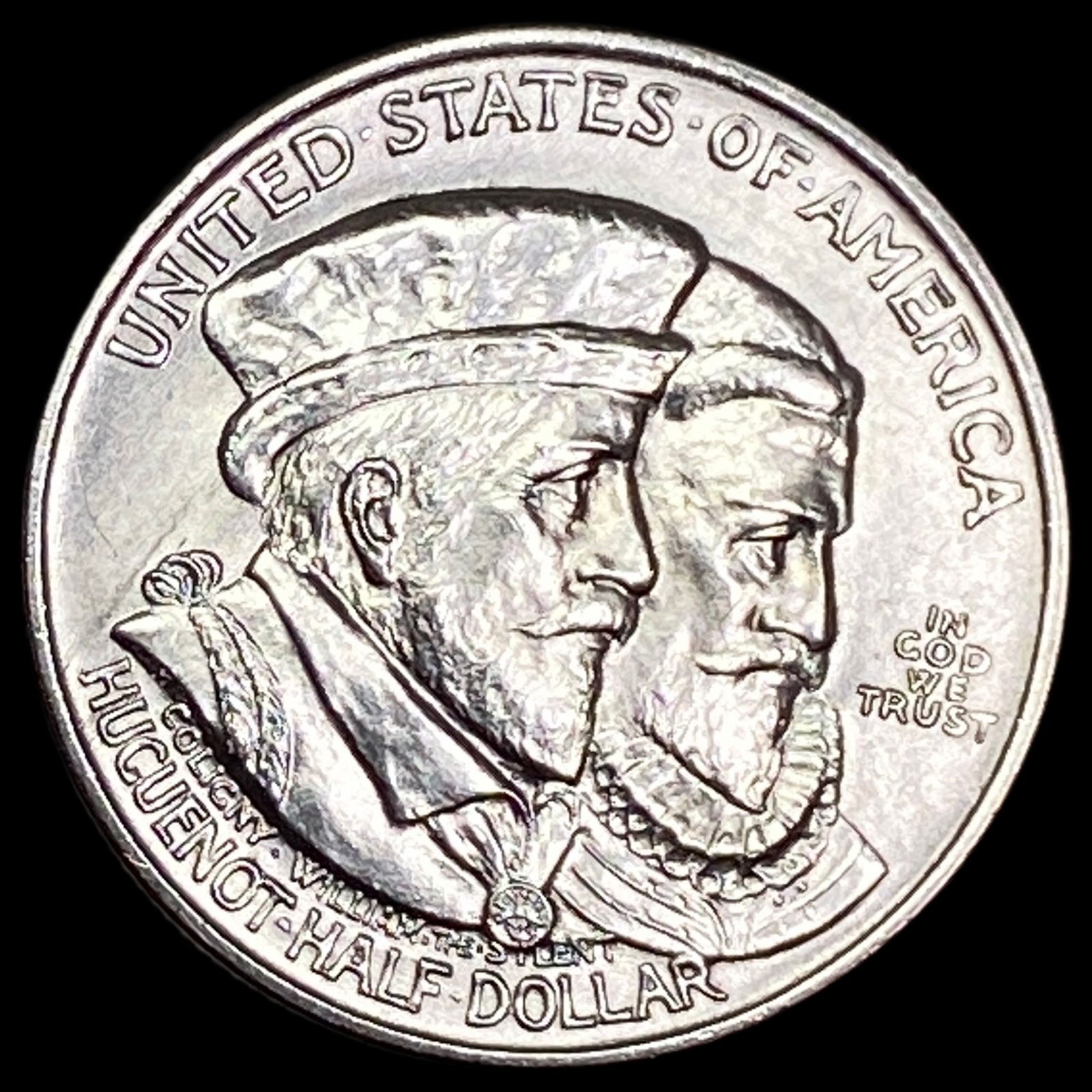 1924 Silver Huguenot Half Dollar UNCIRCULATED: 1924 Silver Huguenot Half Dollar UNCIRCULATED