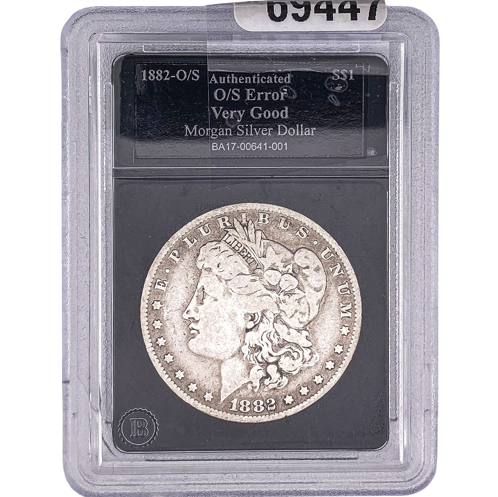 1882-O/S Morgan Silver Dollar VG (1 of 2)