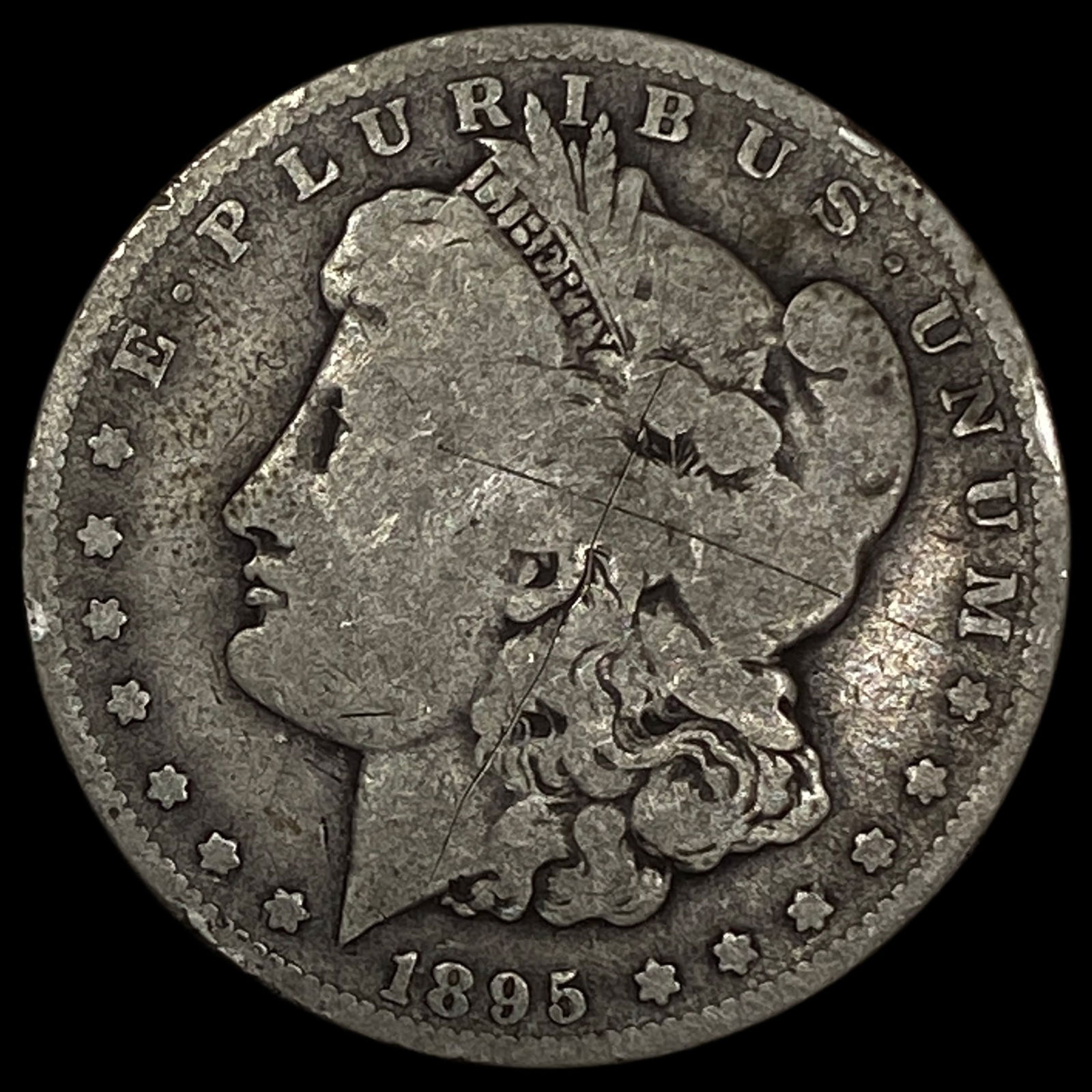 1895-O Silver Morgan Dollar NICELY CIRCULATED: 1895-O Silver Morgan Dollar NICELY CIRCULATED