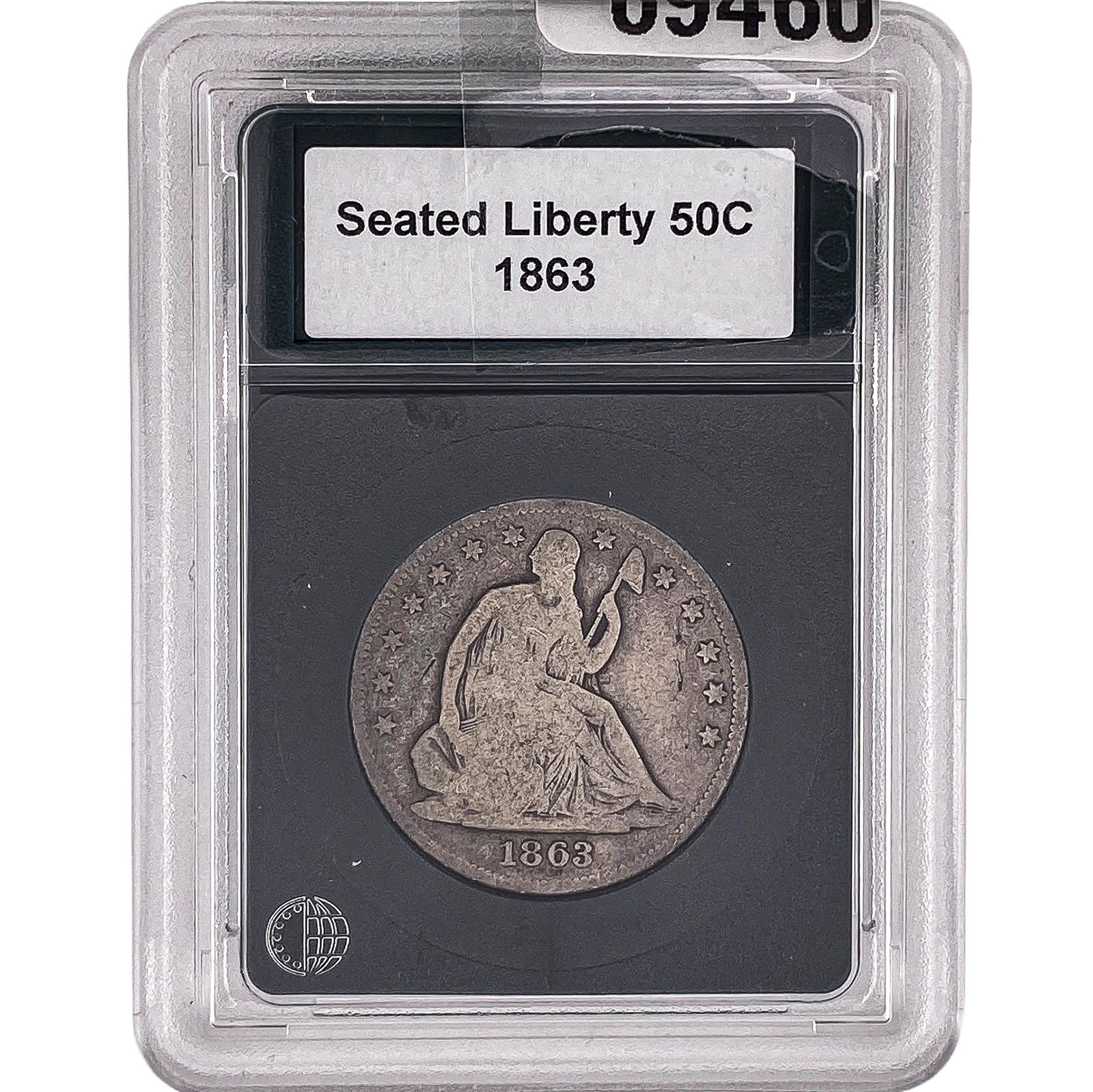 1863 Seated Liberty Half Dollar (1 of 2)