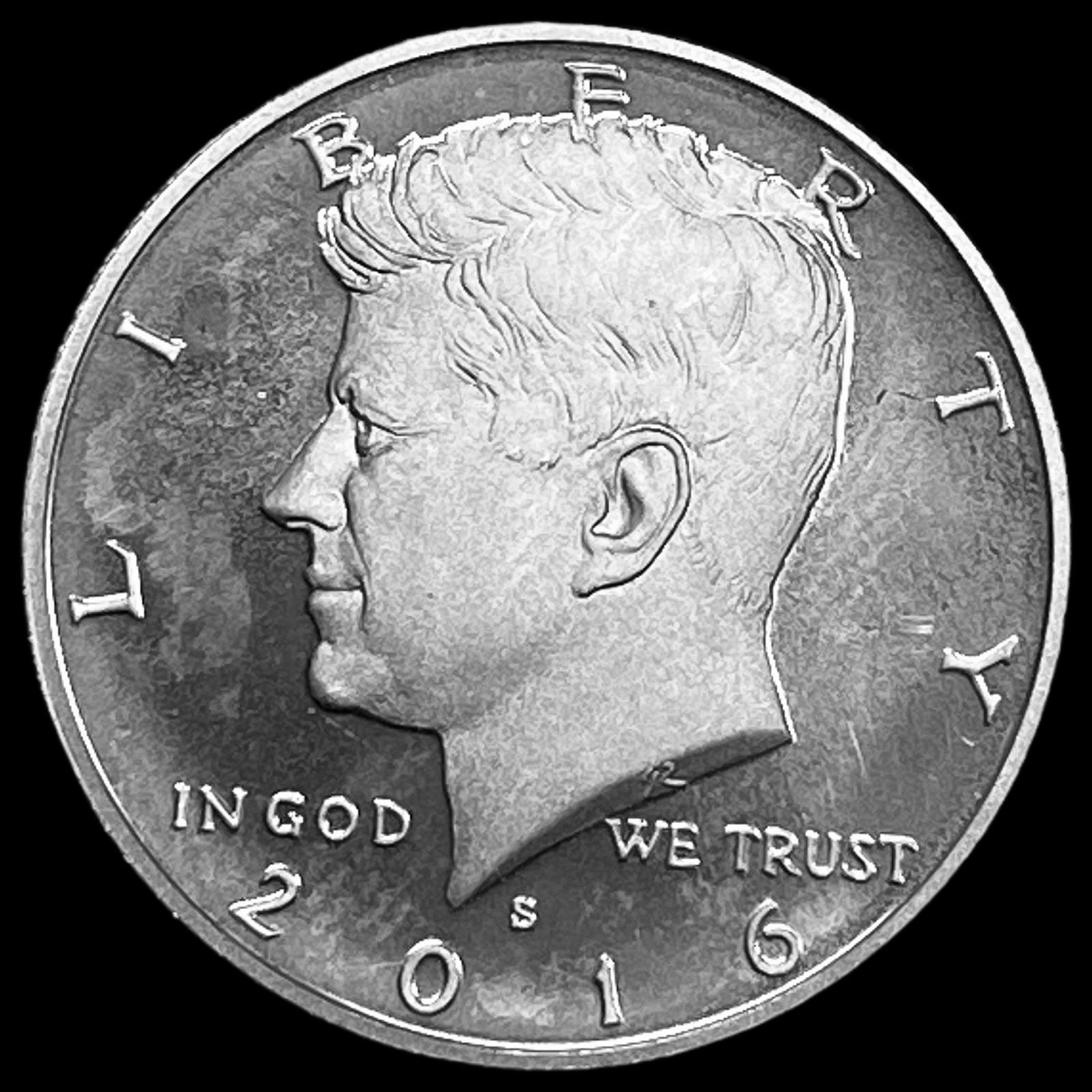 2016-S Kennedy Half Dollar GEM PROOF: 2016-S Kennedy Half Dollar GEM PROOF