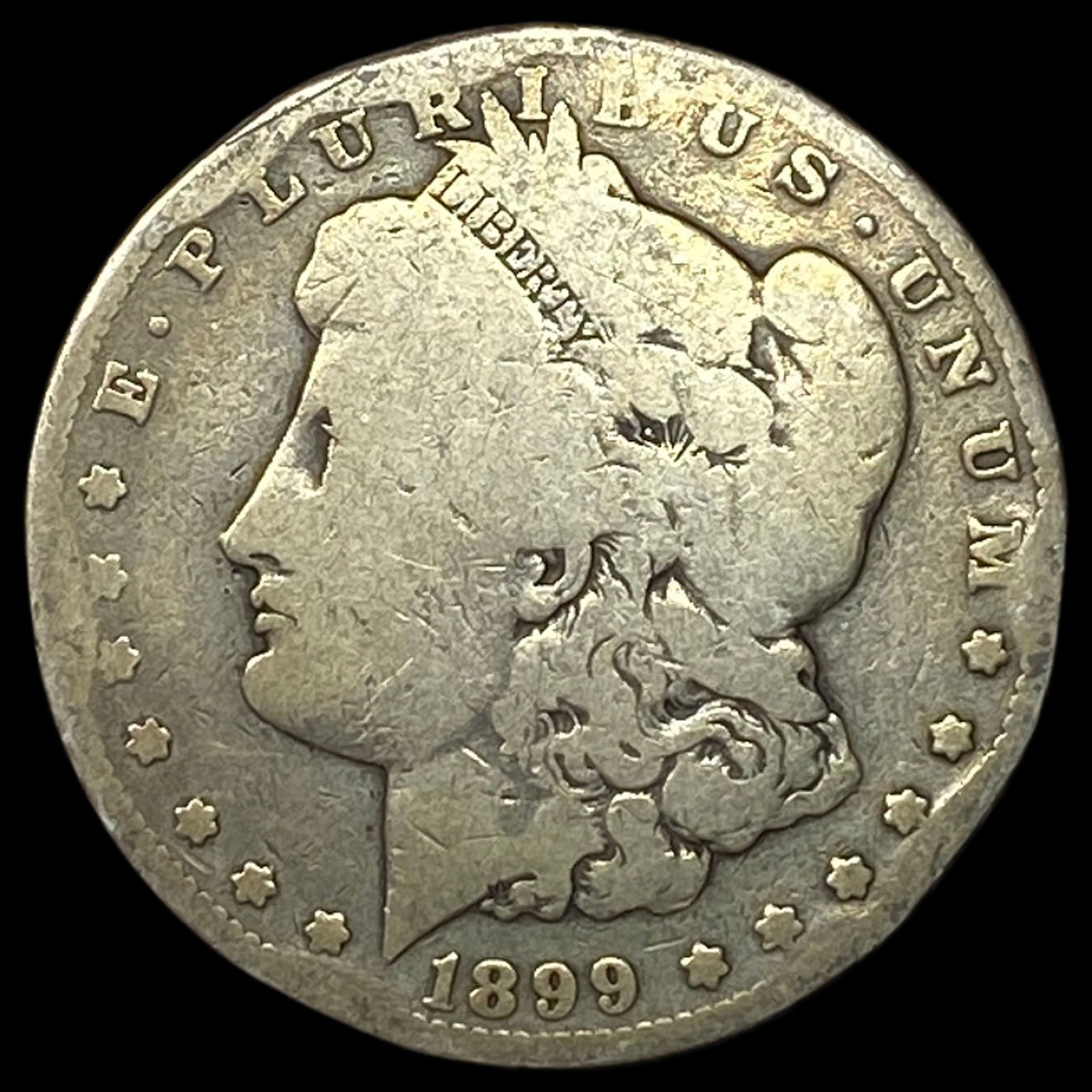 1899 Silver Morgan Dollar NICELY CIRCULATED: 1899 Silver Morgan Dollar NICELY CIRCULATED