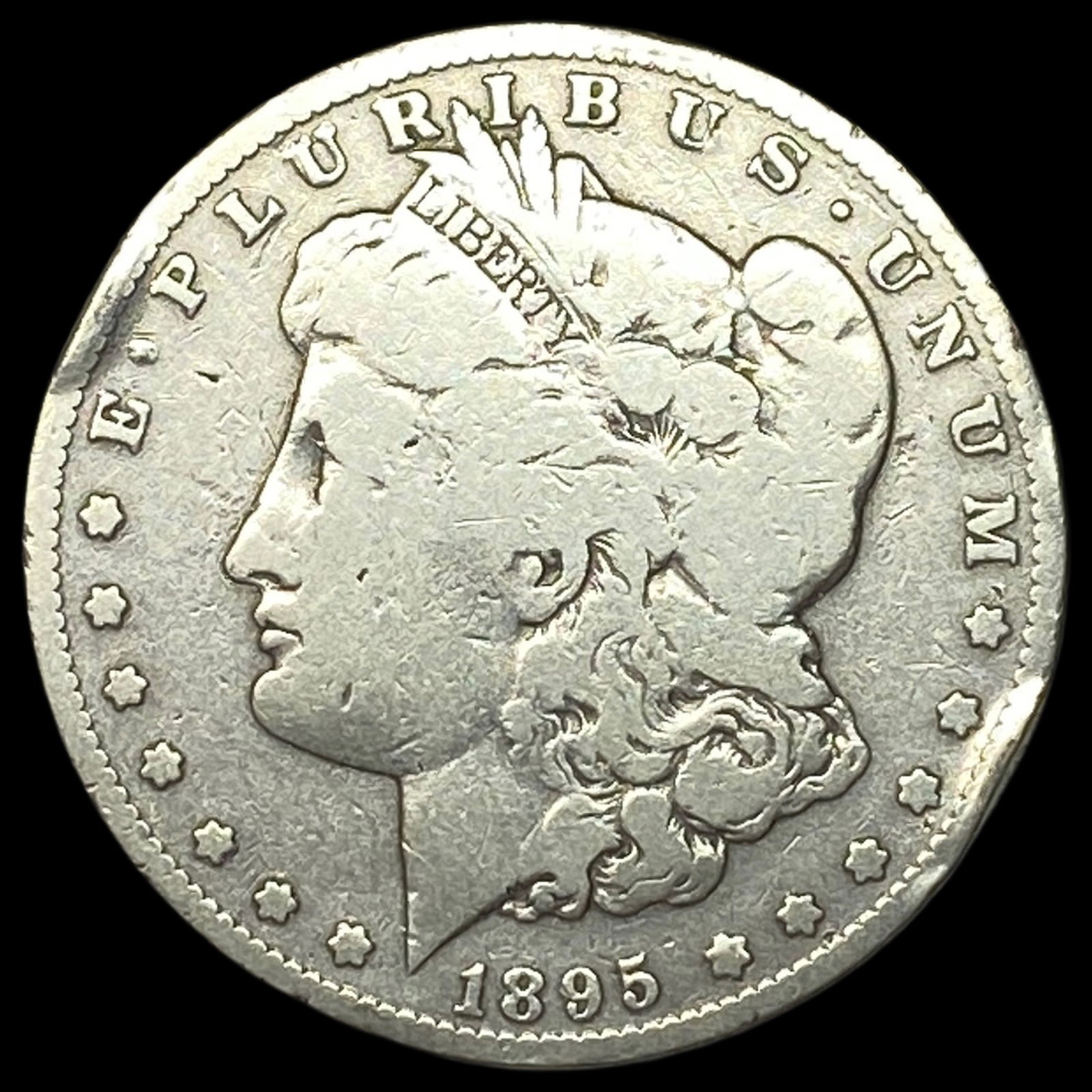 1895-S Silver Morgan Dollar HIGH GRADE (1 of 2)