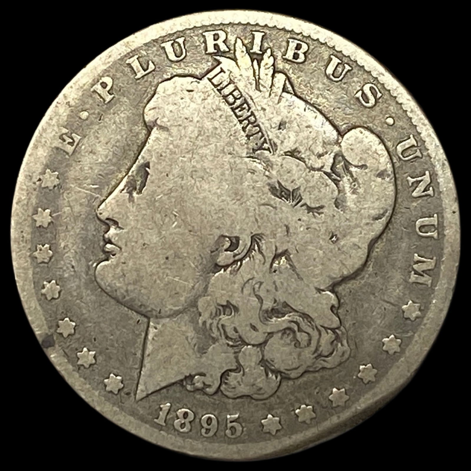 1895-O Silver Morgan Dollar NICELY CIRCULATED: 1895-O Silver Morgan Dollar NICELY CIRCULATED