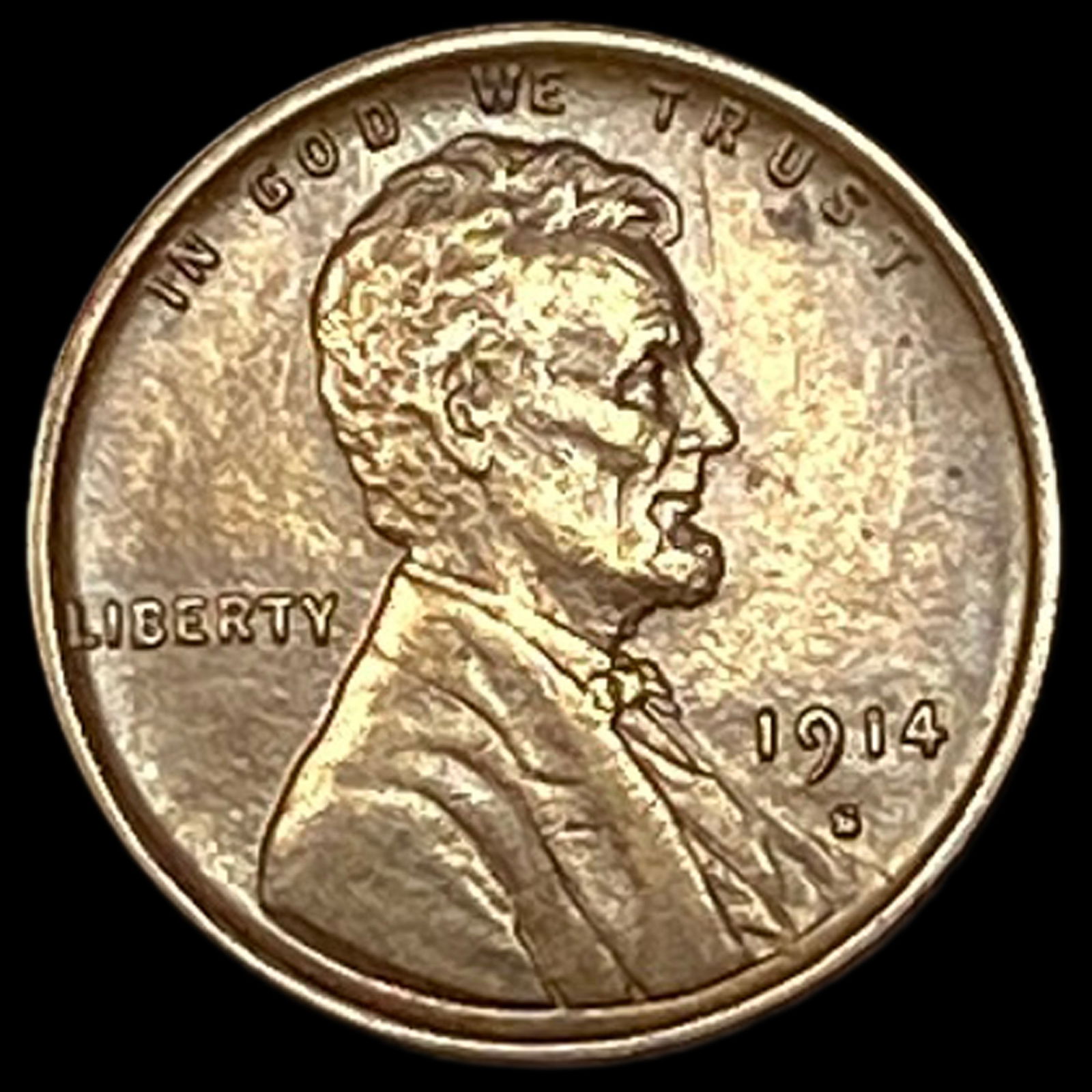 1914-S Lincoln Wheat Cent UNCIRCULATED (1 of 2)