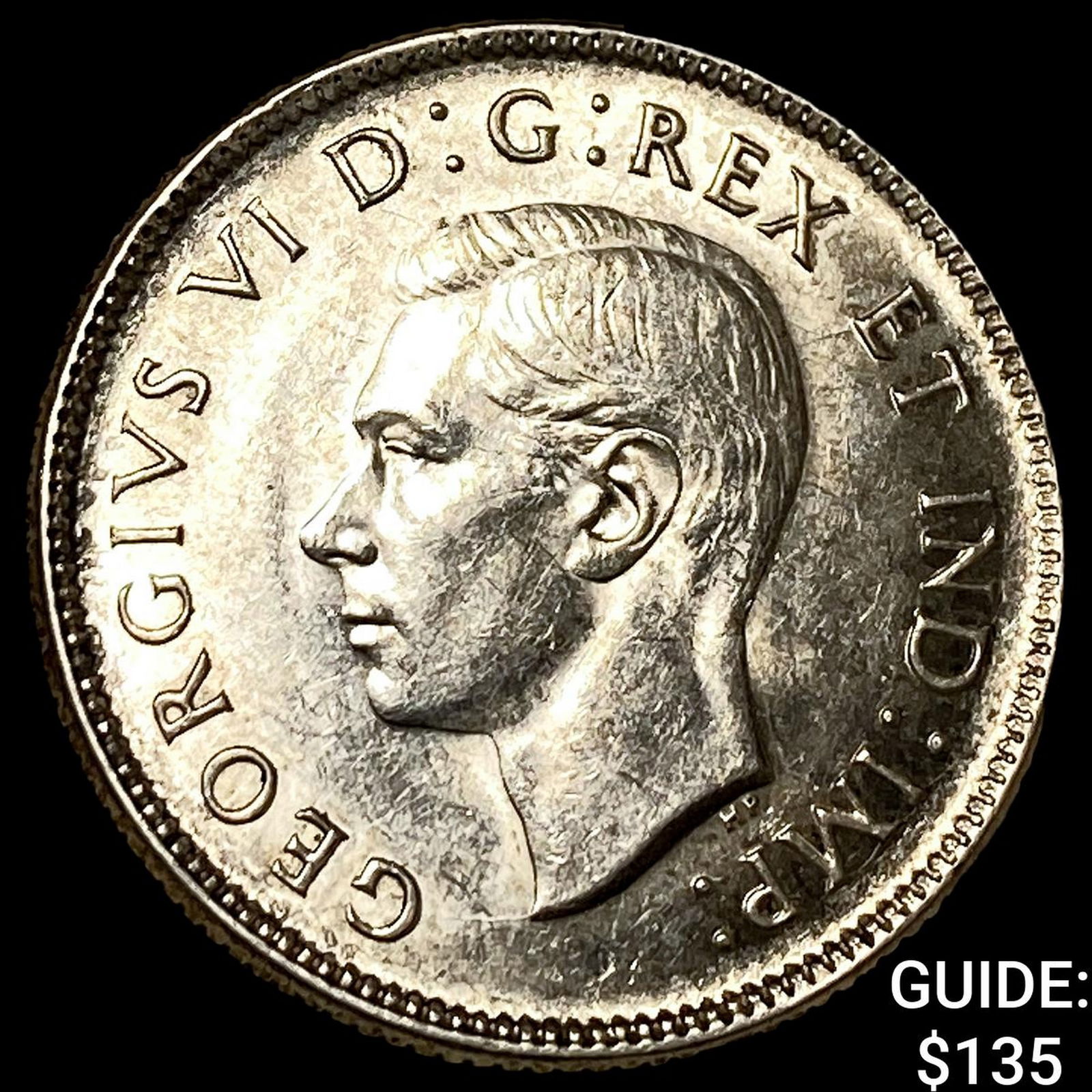 1937 Canada Silver 25 Cents UNCIRCULATED (1 of 2)