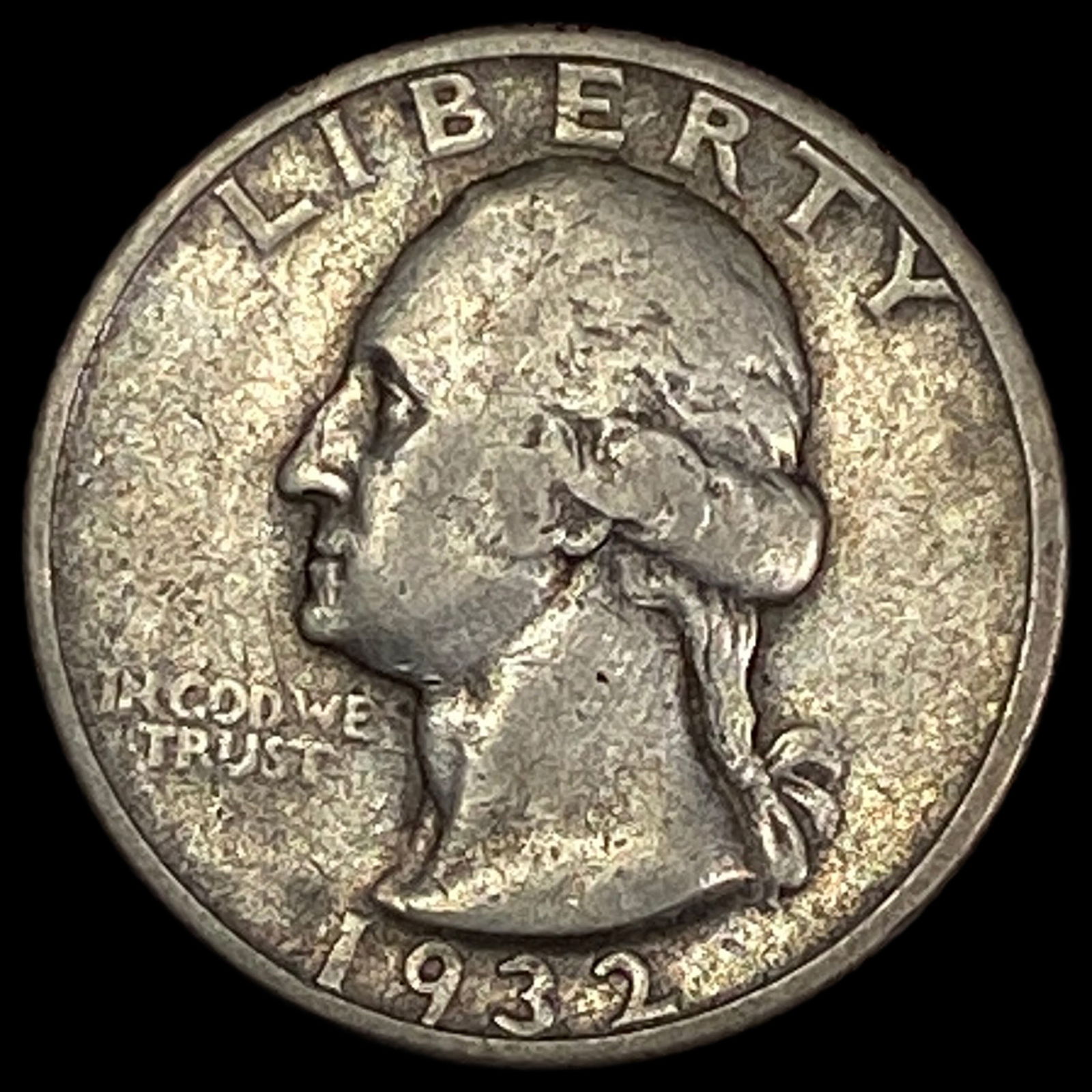 1932-S Silver Washington Quarter NICELY CIRCULATED (1 of 2)