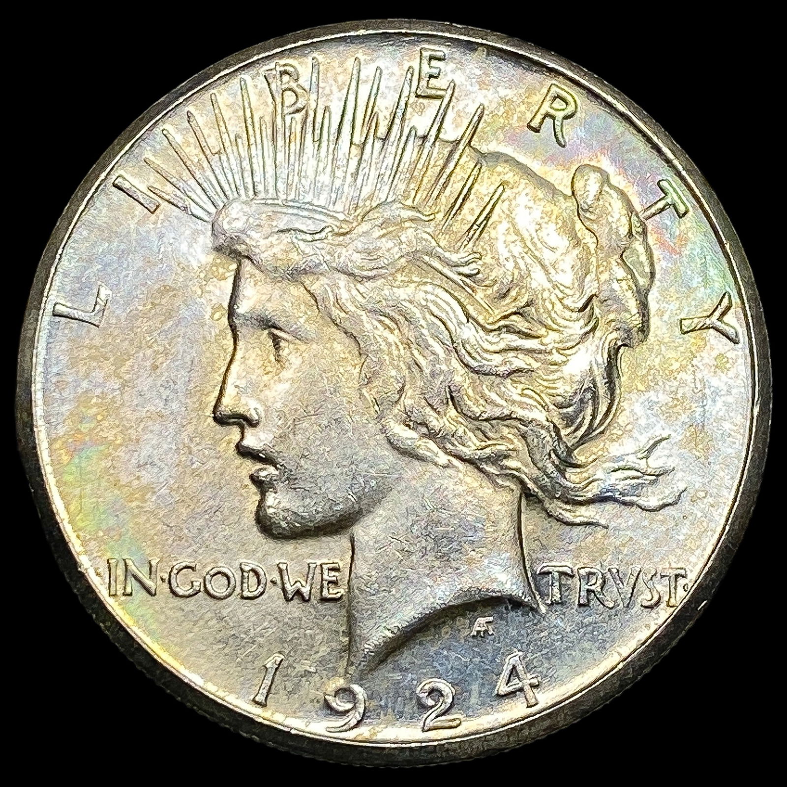 1924-S Silver Peace Dollar UNCIRCULATED (1 of 2)