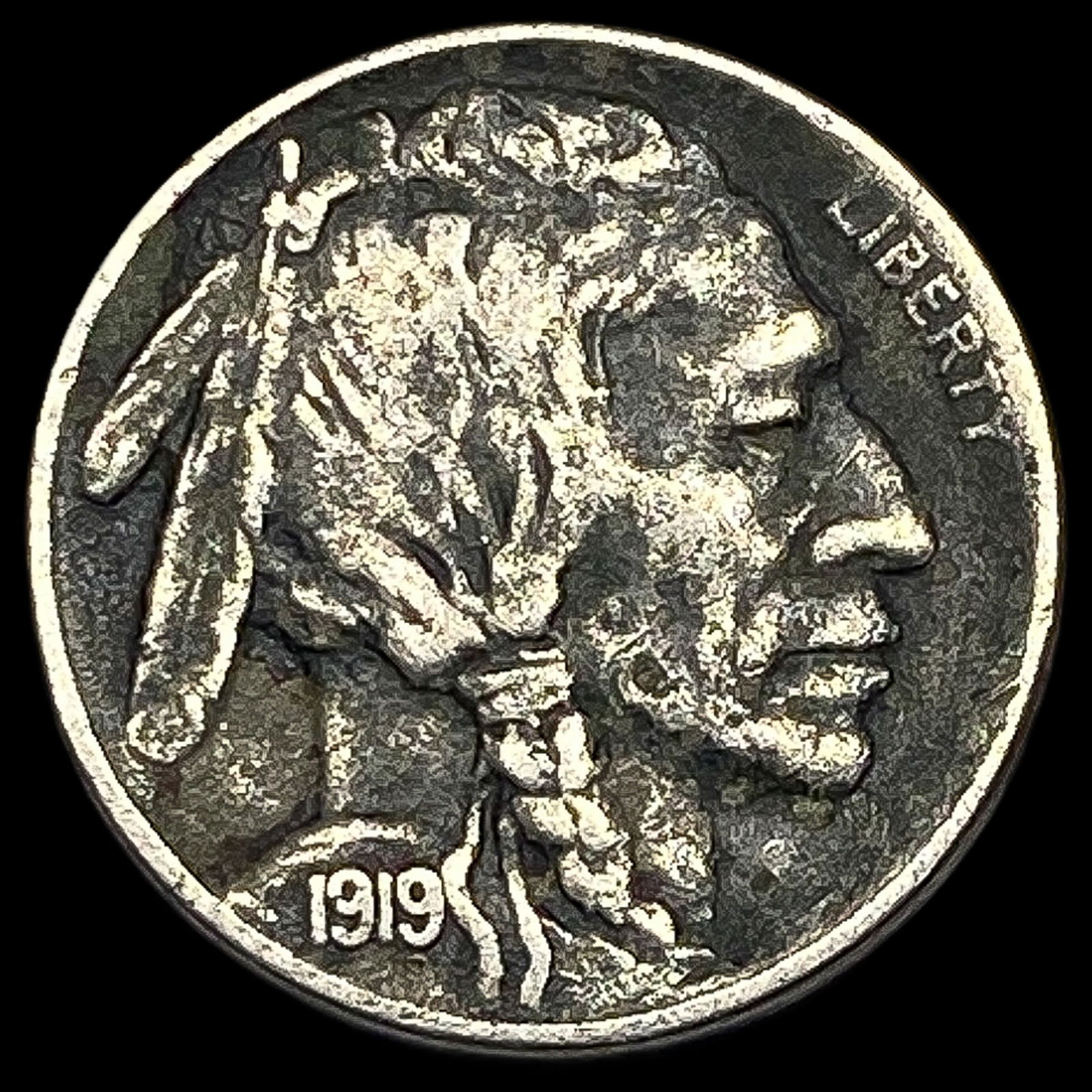 1919-S Buffalo Nickel HIGH GRADE (1 of 2)