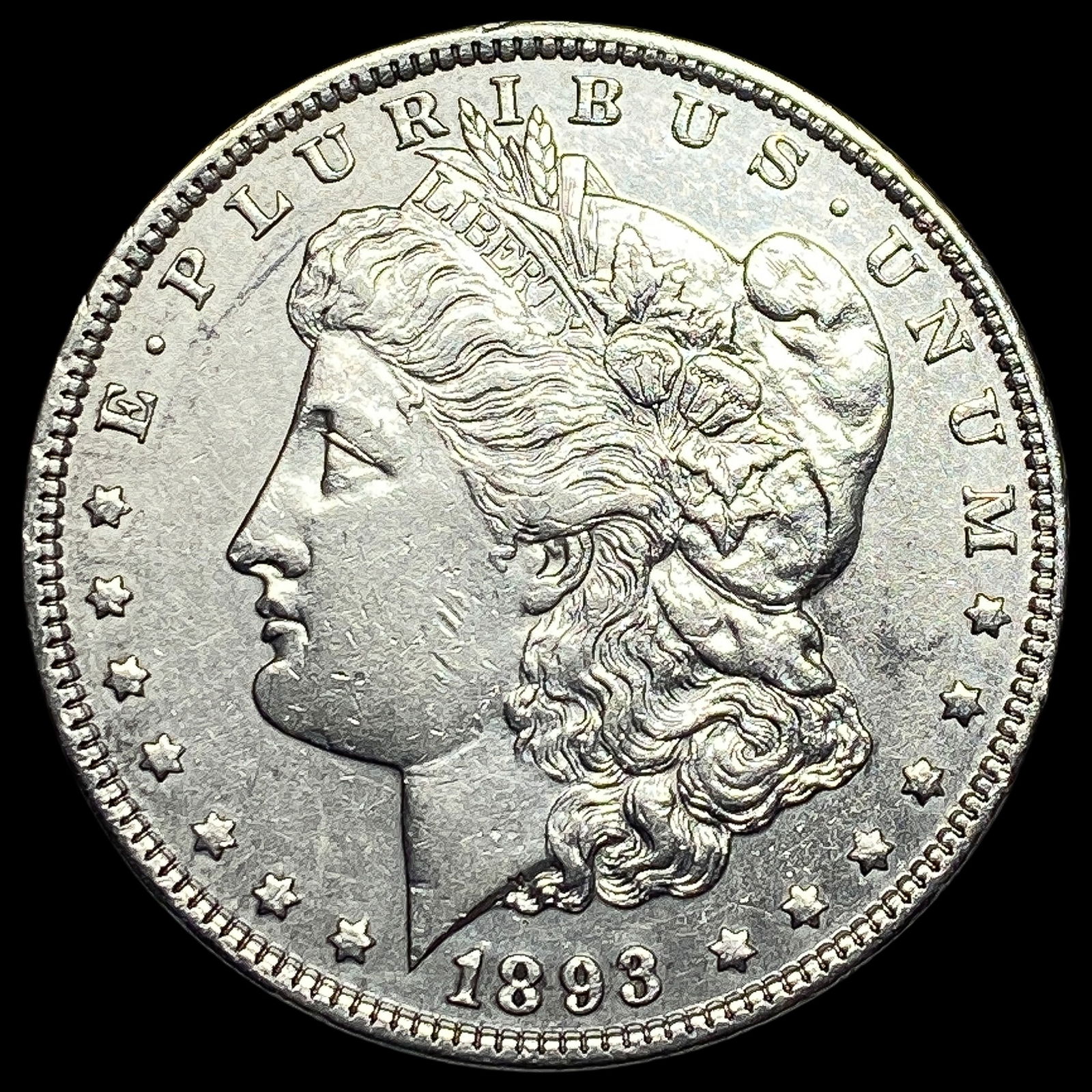 1893 Morgan Silver Dollar CLOSELY UNCIRCULATED (1 of 2)