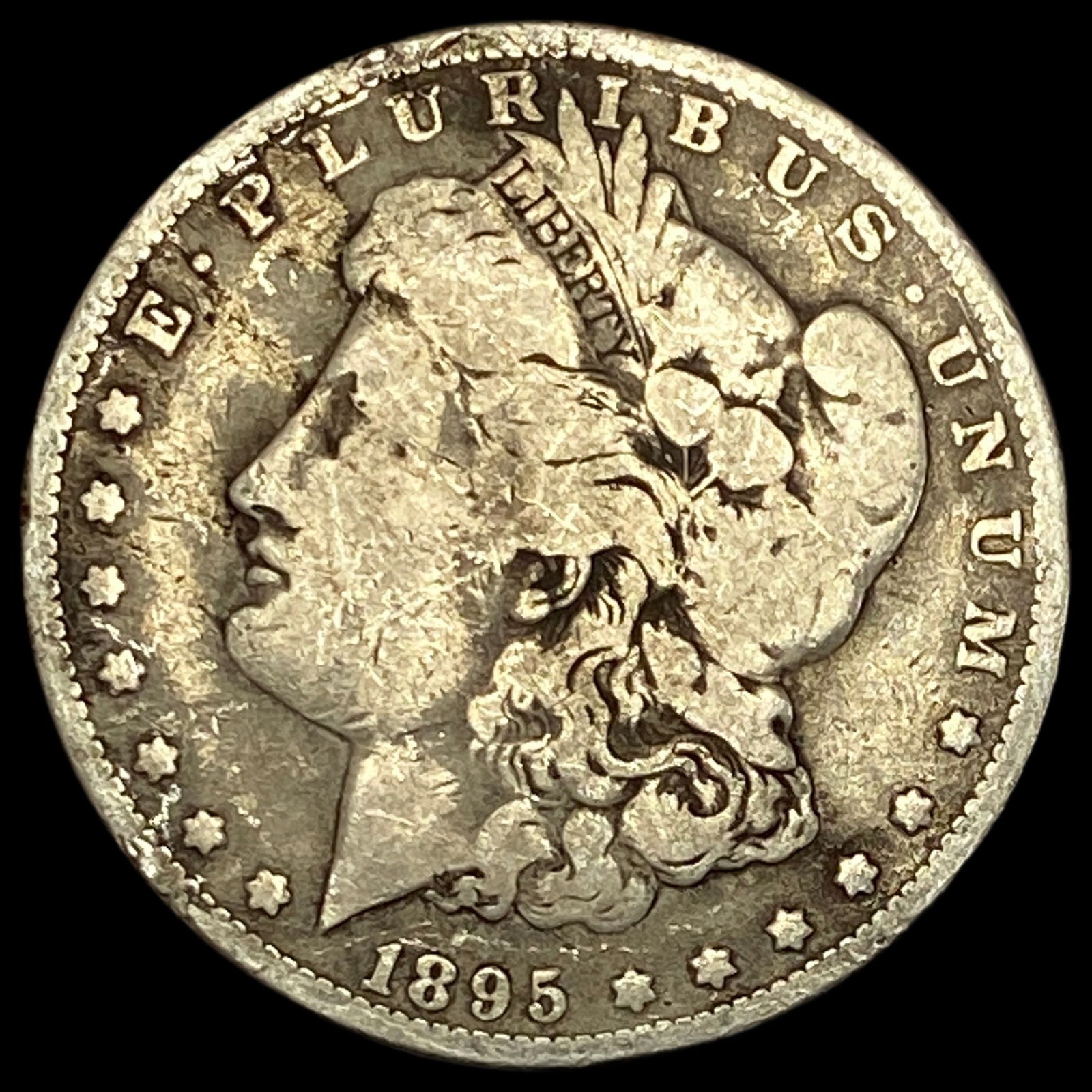1895-O Silver Morgan Dollar NICELY CIRCULATED: 1895-O Silver Morgan Dollar NICELY CIRCULATED