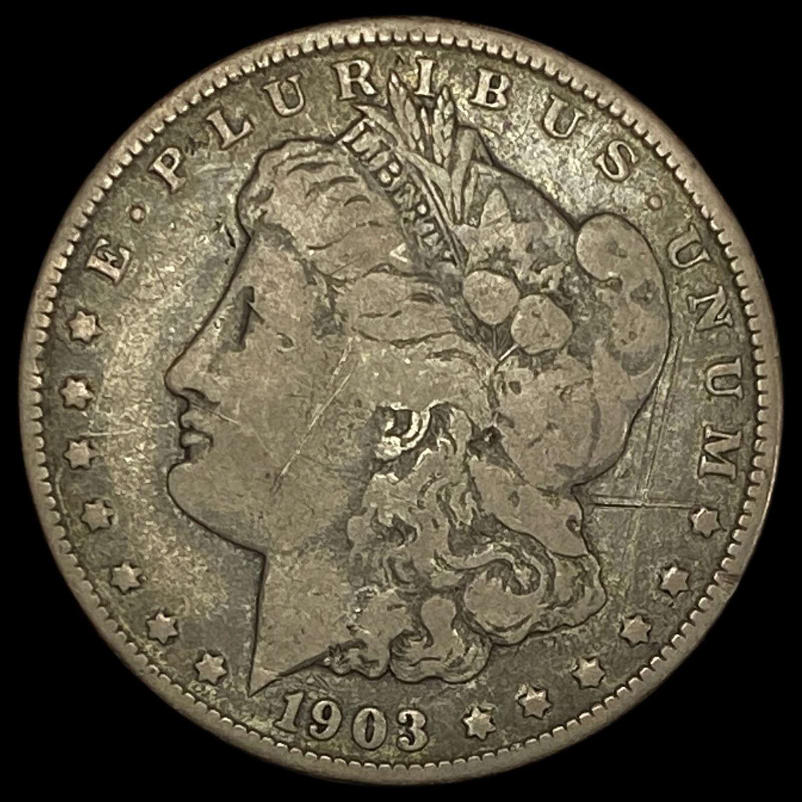 1903-O Silver Morgan Dollar NICELY CIRCULATED: 1903-O Silver Morgan Dollar NICELY CIRCULATED