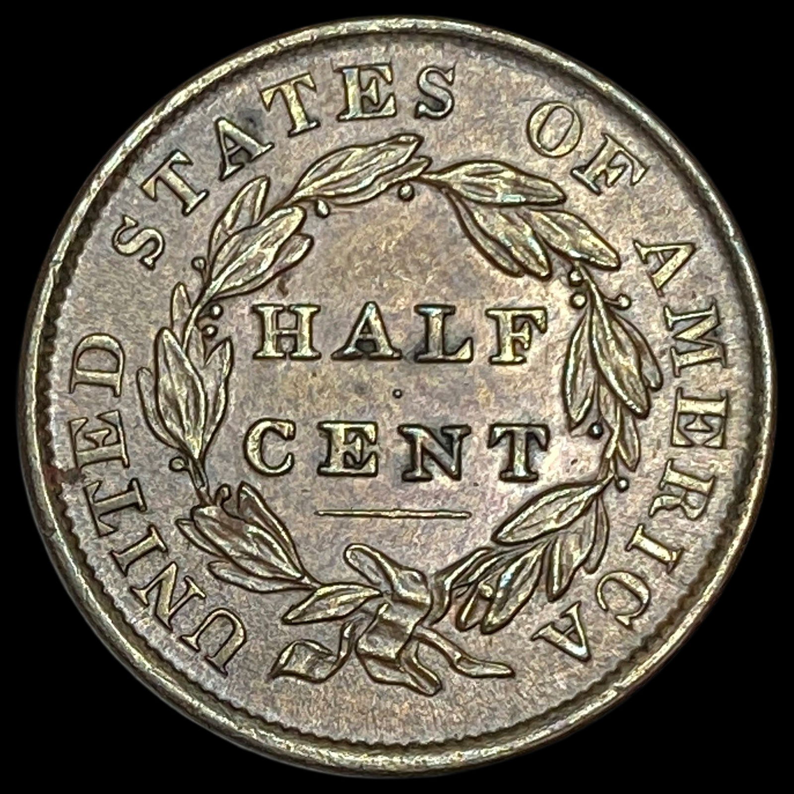 1835 Classic Head Half Cent UNCIRCULATED - 2