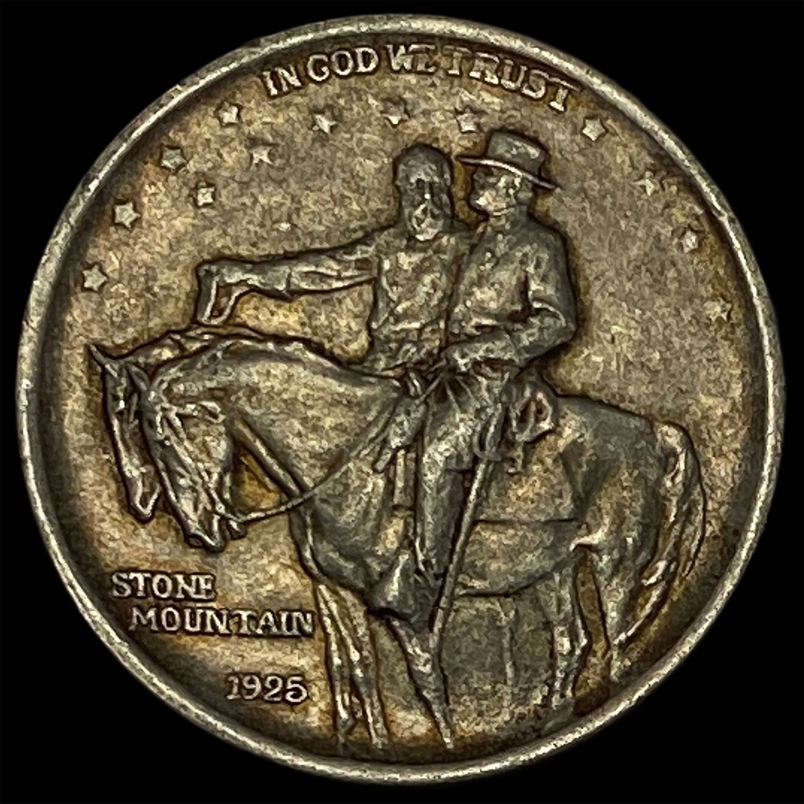 1925 Silver Stone Mountain Half Dollar UNCIRCULATED (1 of 2)