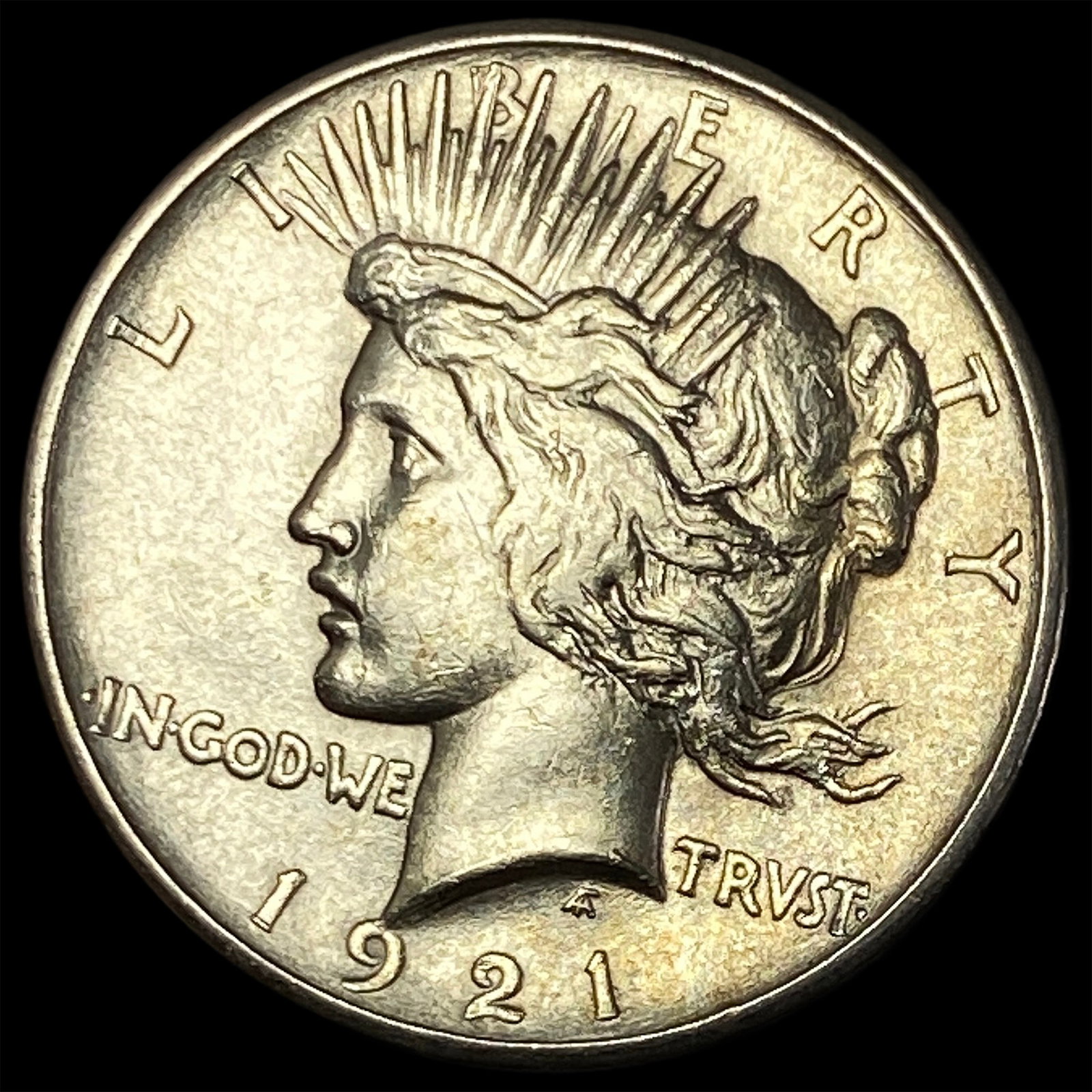 1921 Silver Peace Dollar CLOSELY UNCIRCULATED: 1921 Silver Peace Dollar CLOSELY UNCIRCULATED