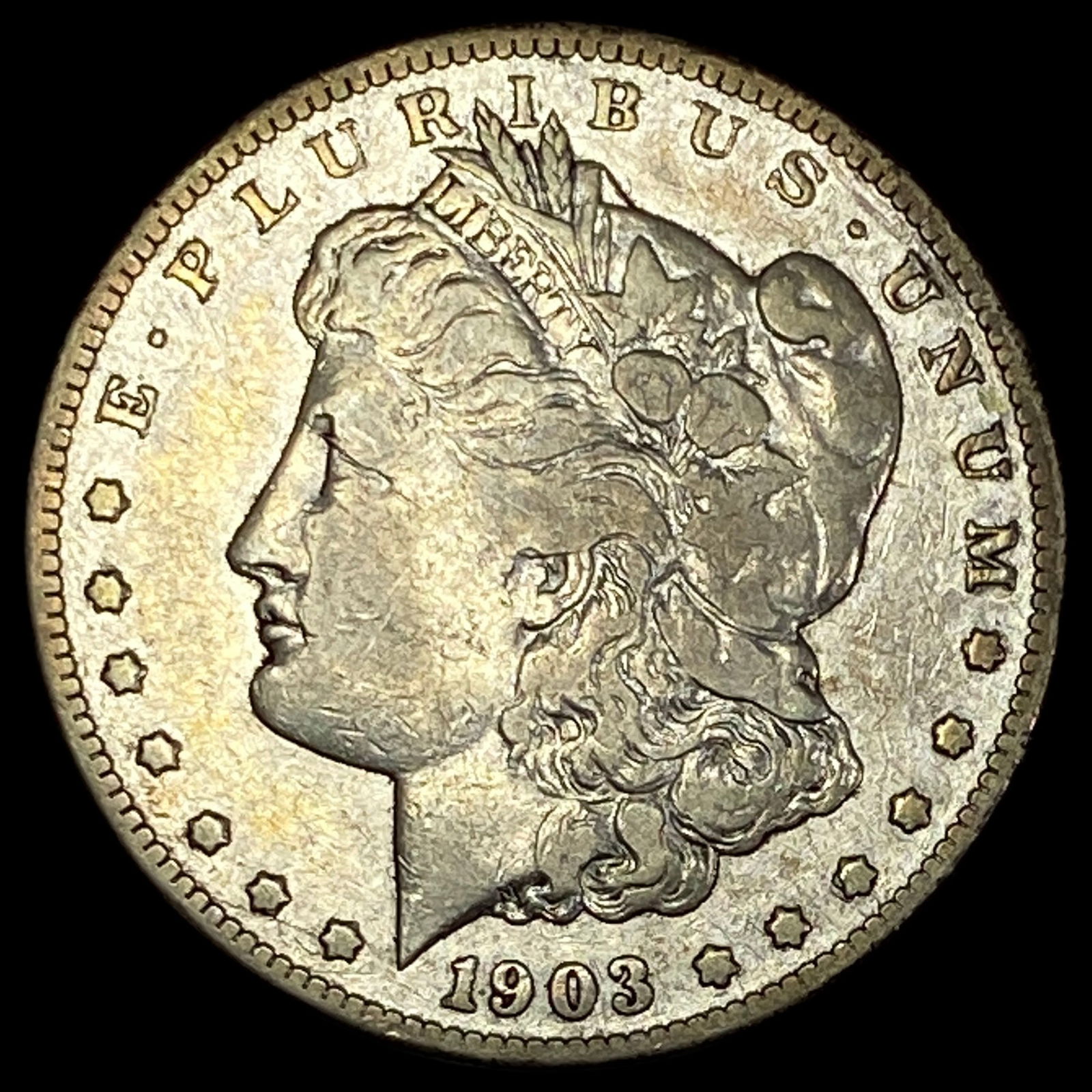 1903-S Silver Morgan Dollar ABOUT UNCIRCULATED: 1903-S Silver Morgan Dollar ABOUT UNCIRCULATED