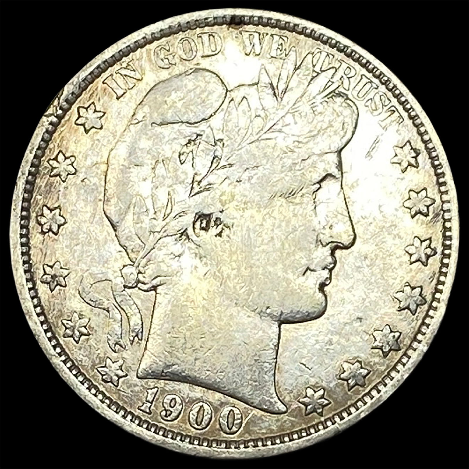 1900-O Silver Barber Half Dollar HIGH GRADE: 1900-O Silver Barber Half Dollar HIGH GRADE