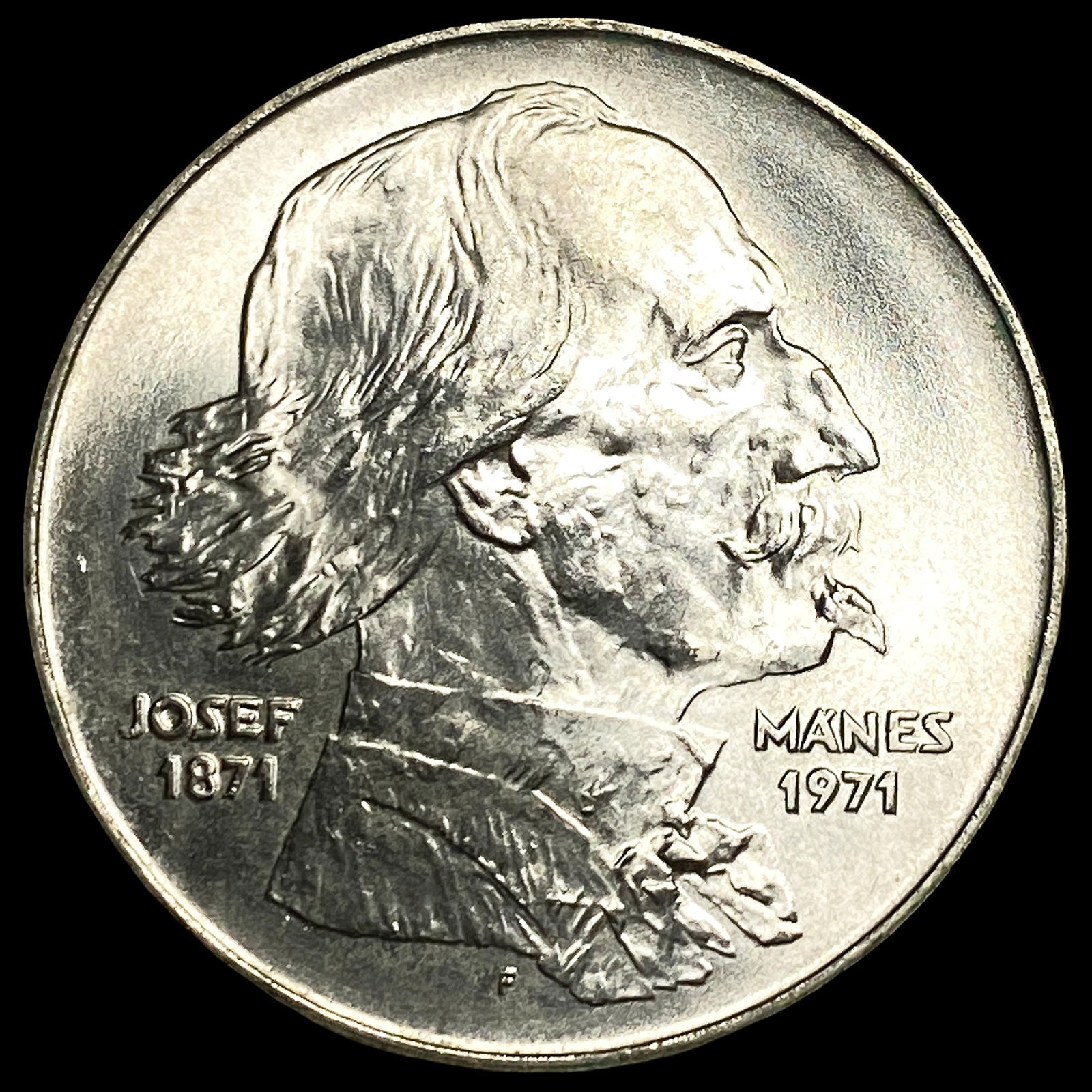 1971 Czechoslovakia Silver 100 Korun UNCIRCULATED (1 of 2)